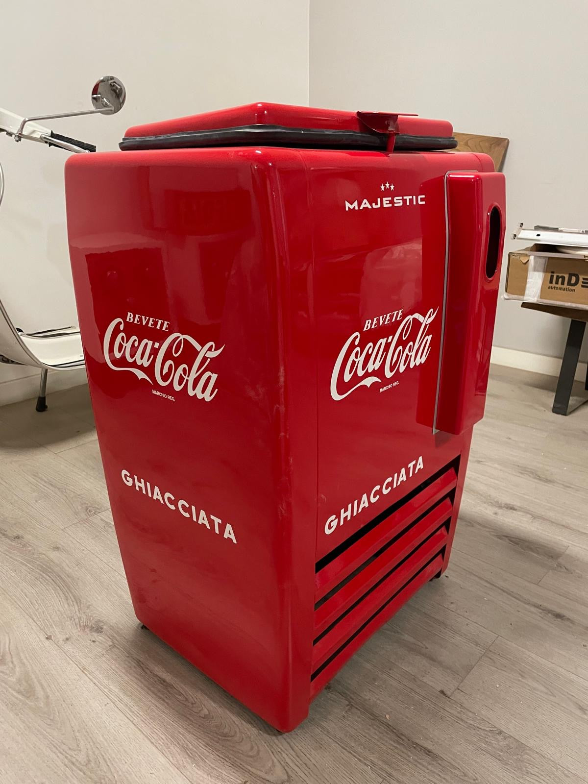 Pozzetto Coca Cola anni 50