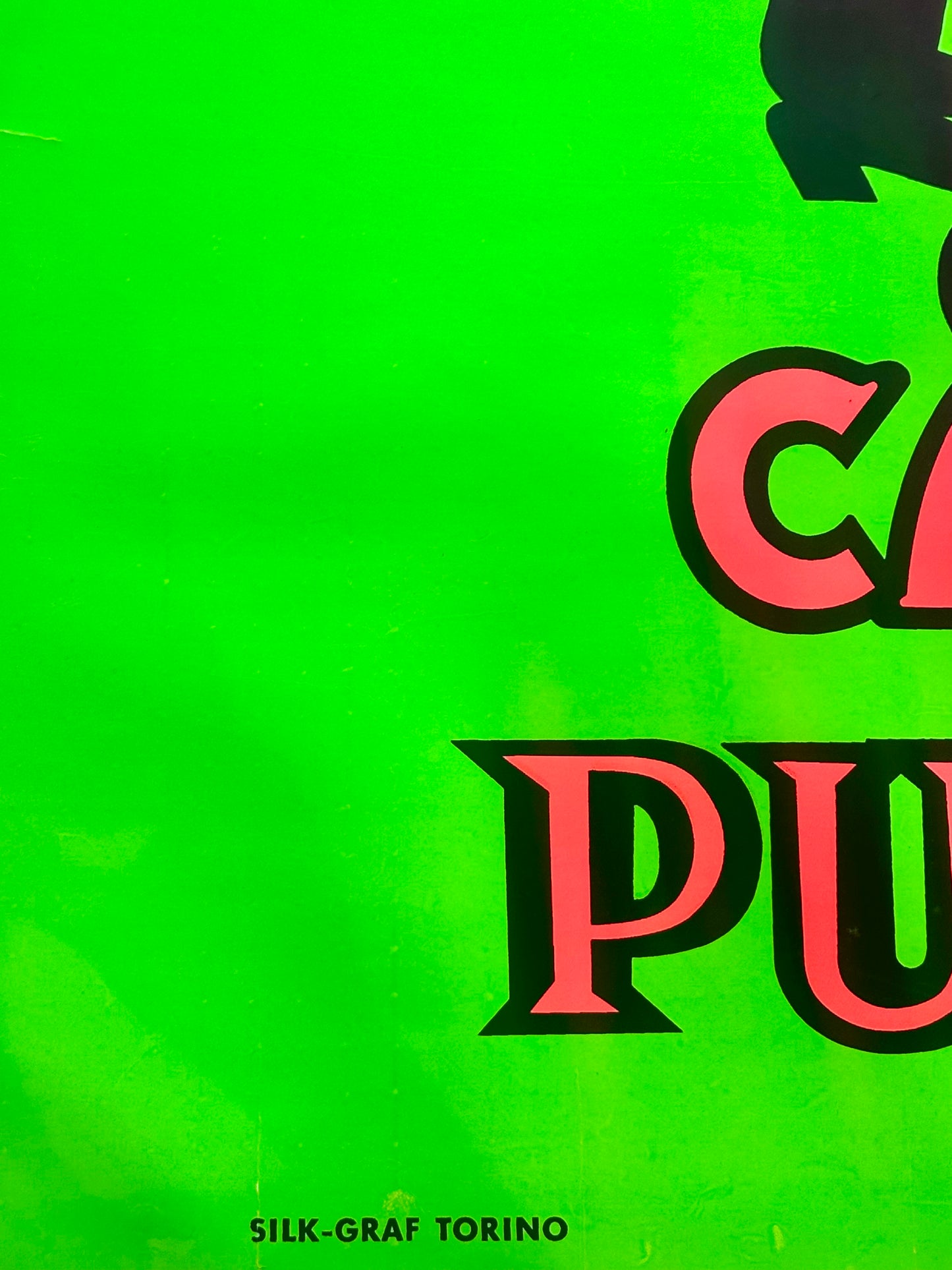 Manifesto pubblicitario originale - Carpano Punt e Mes