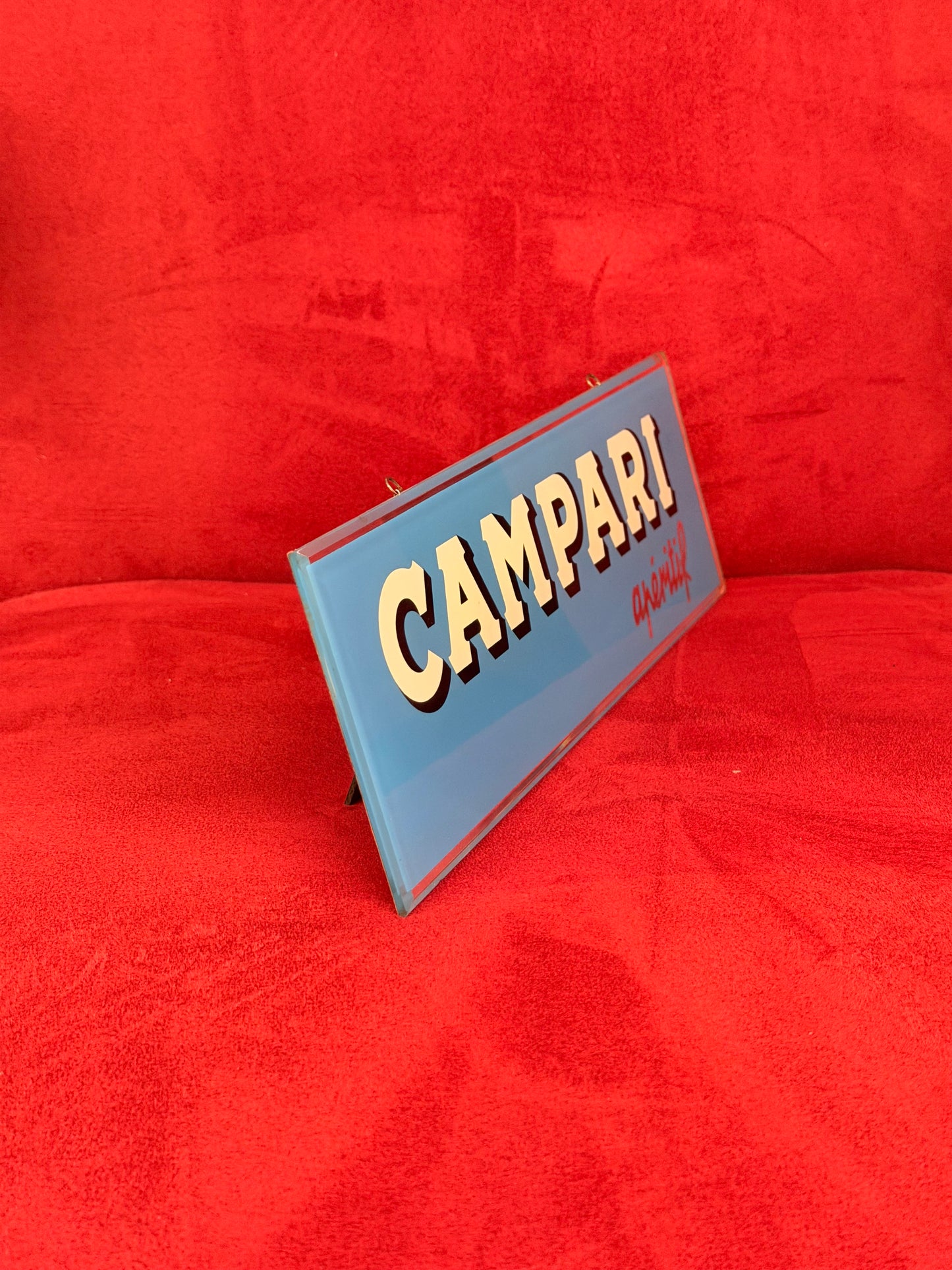 Vetrofania originale - Campari Aperitif