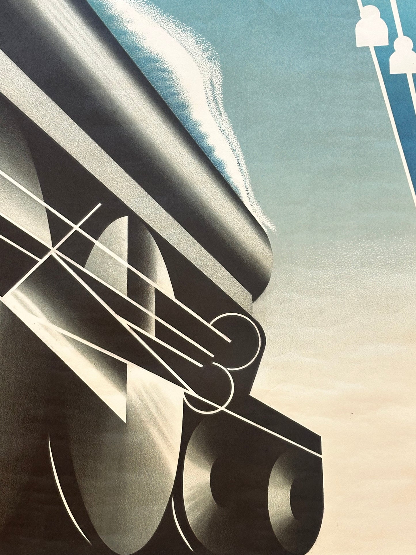 Manifesto pubblicitario originale - Nord Express