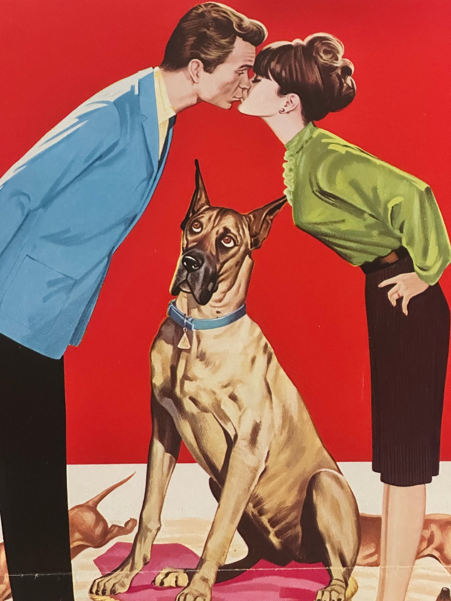 Locandina di cinema - 4 bassotti per 1 danese