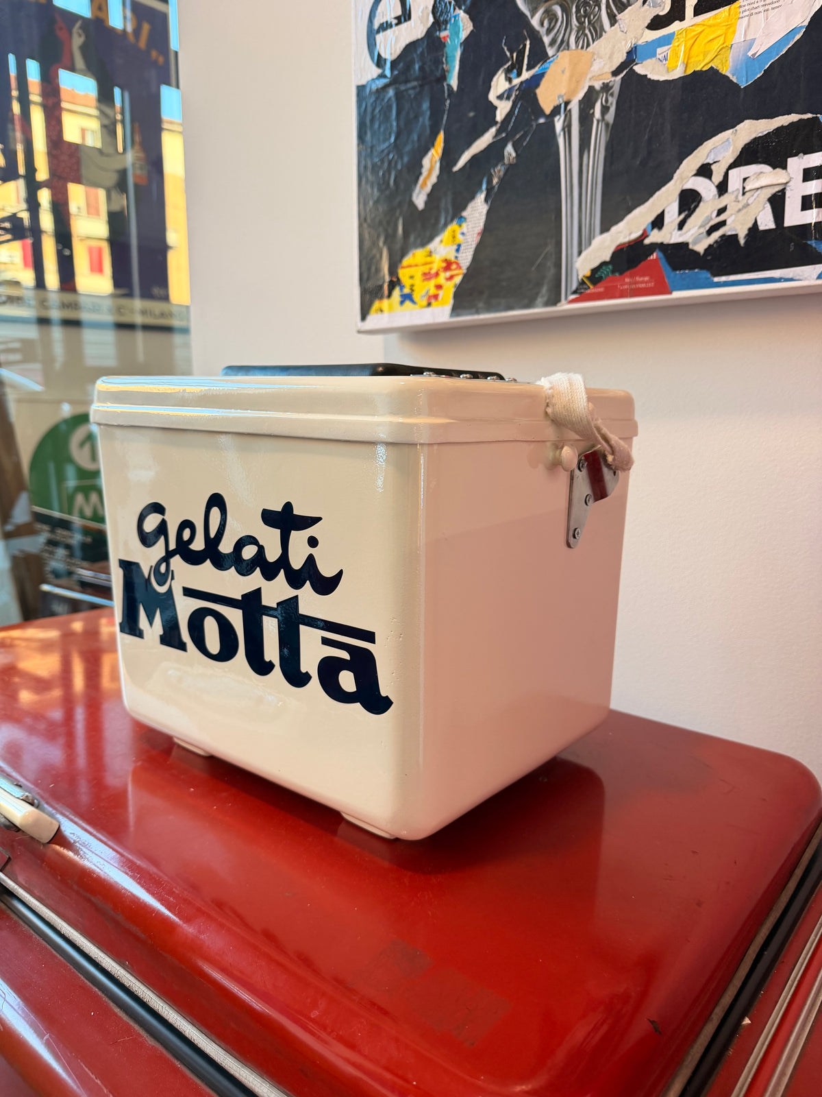 Ghiacciaia da Stadio originale Gelati Motta