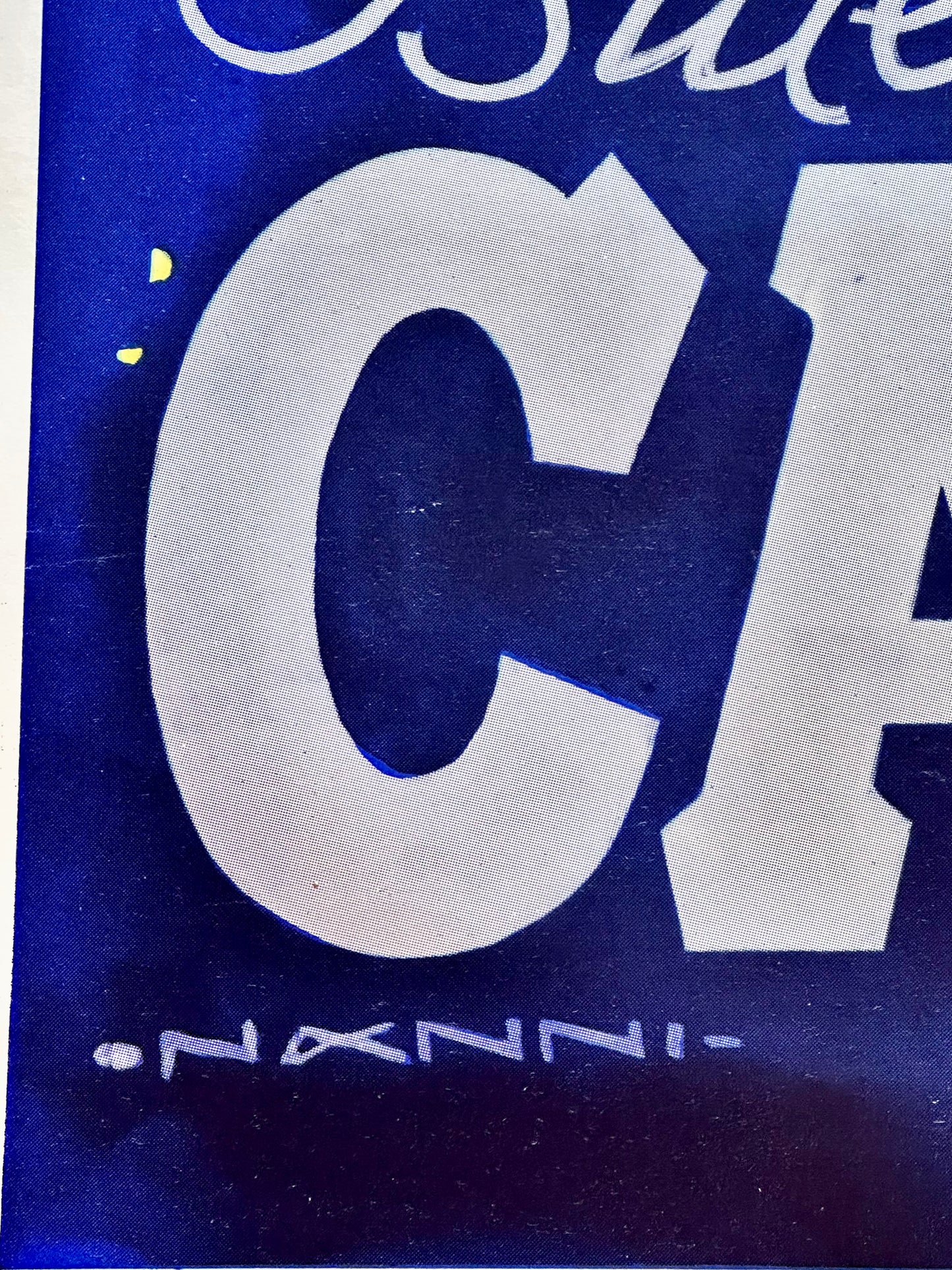 Manifesto pubblicitario originale - Bitter Campari astri
