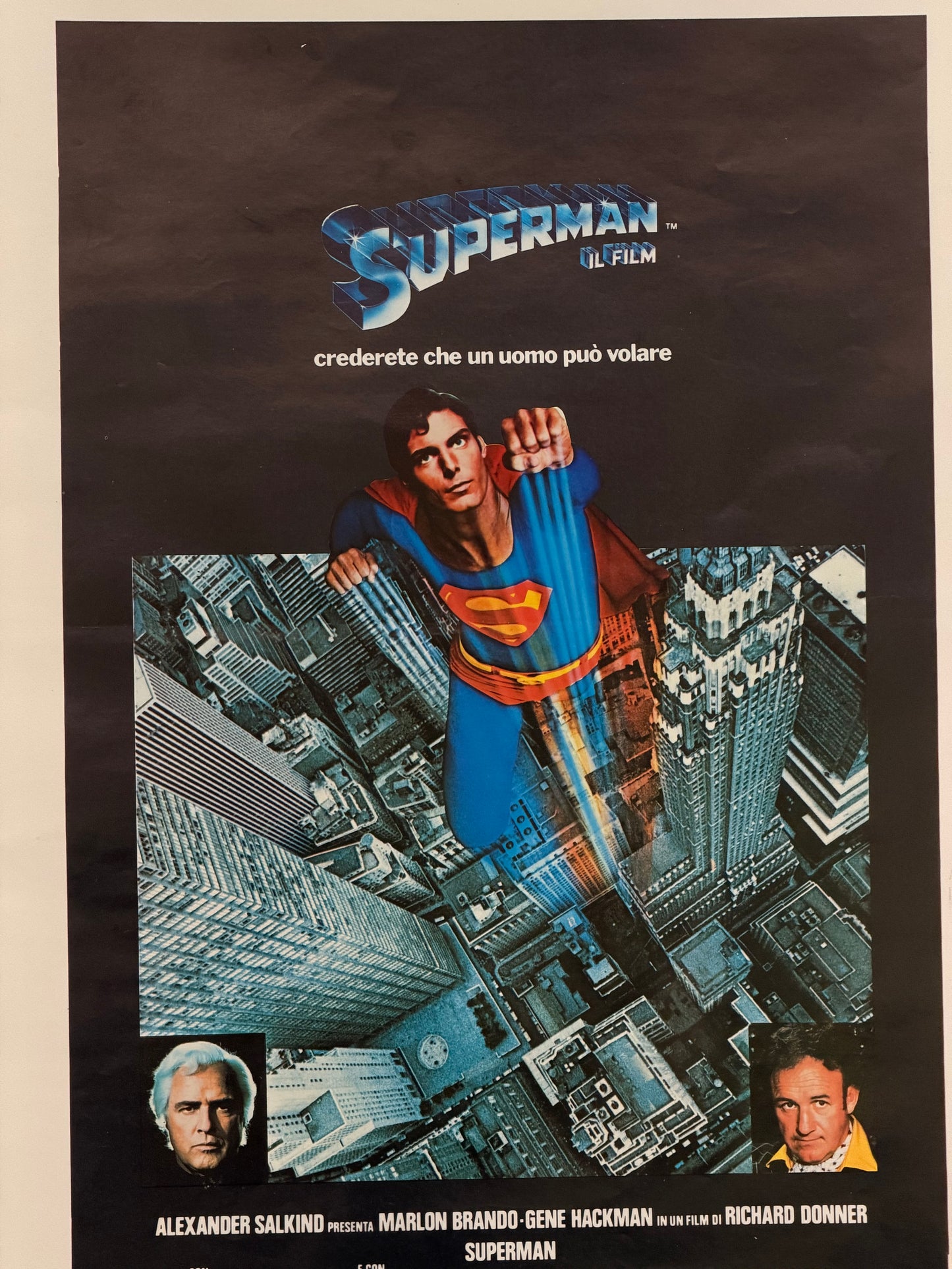 Locandina di cinema - Superman