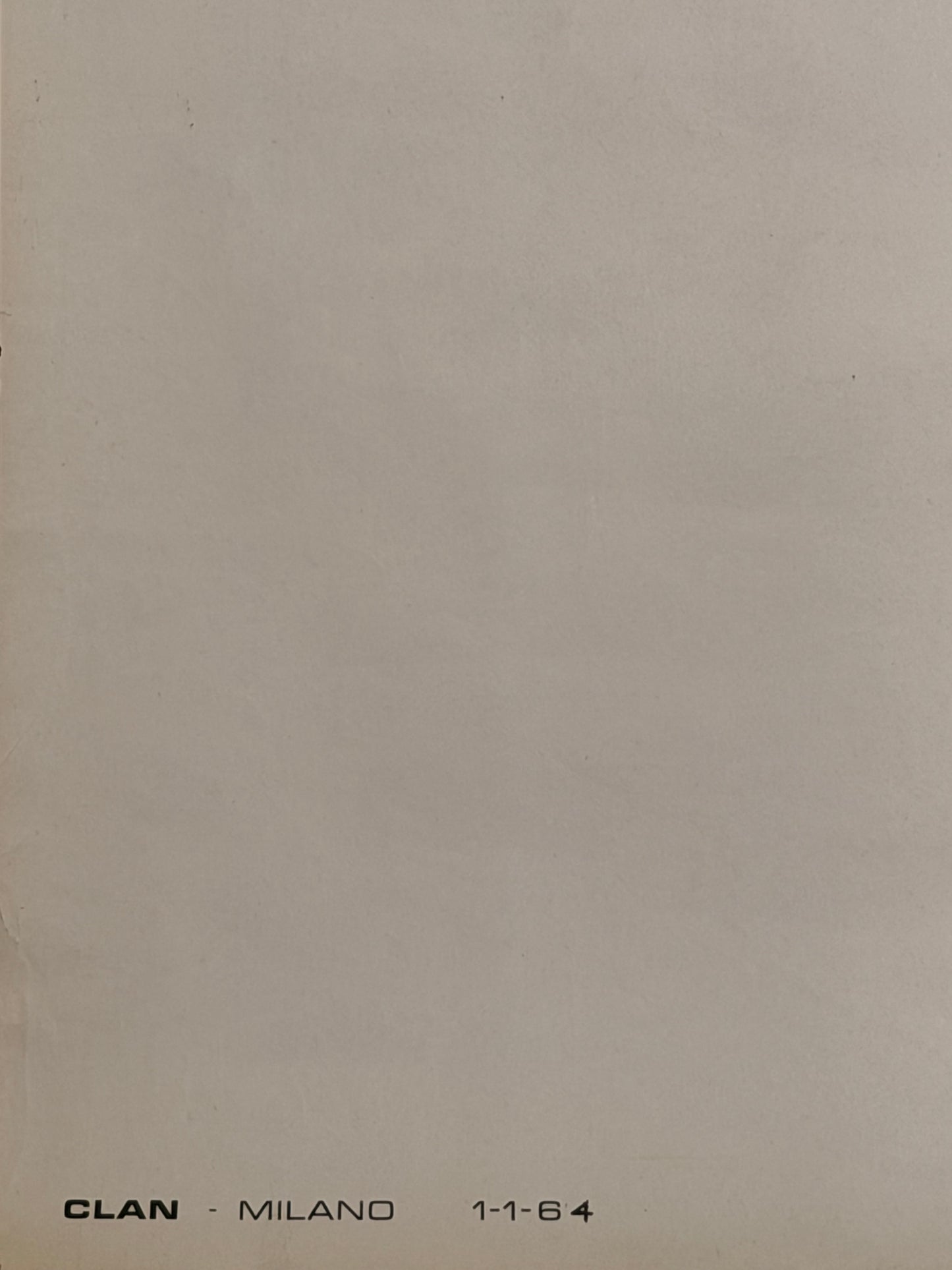 Manifesto pubblicitario originale - Golia