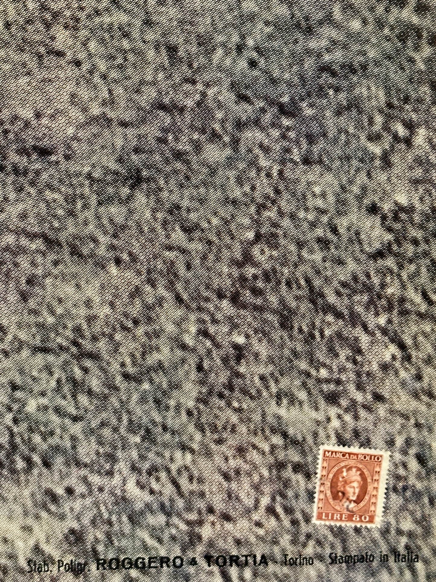 Manifesto pubblicitario originale - Fiat 1100