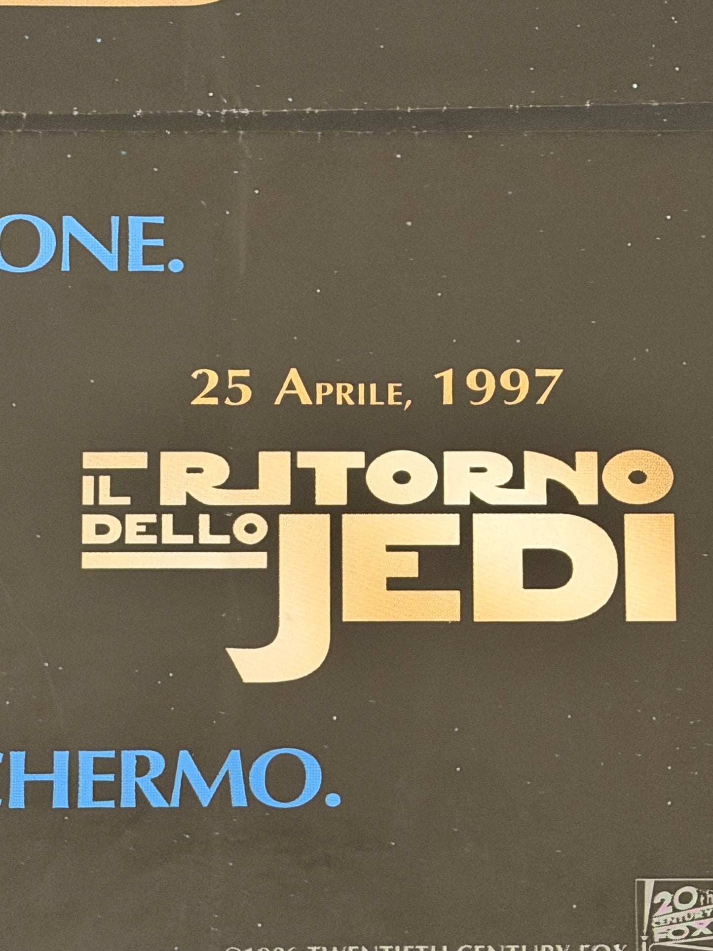 Manifesto di cinema - Trilogia di Guerre stellari