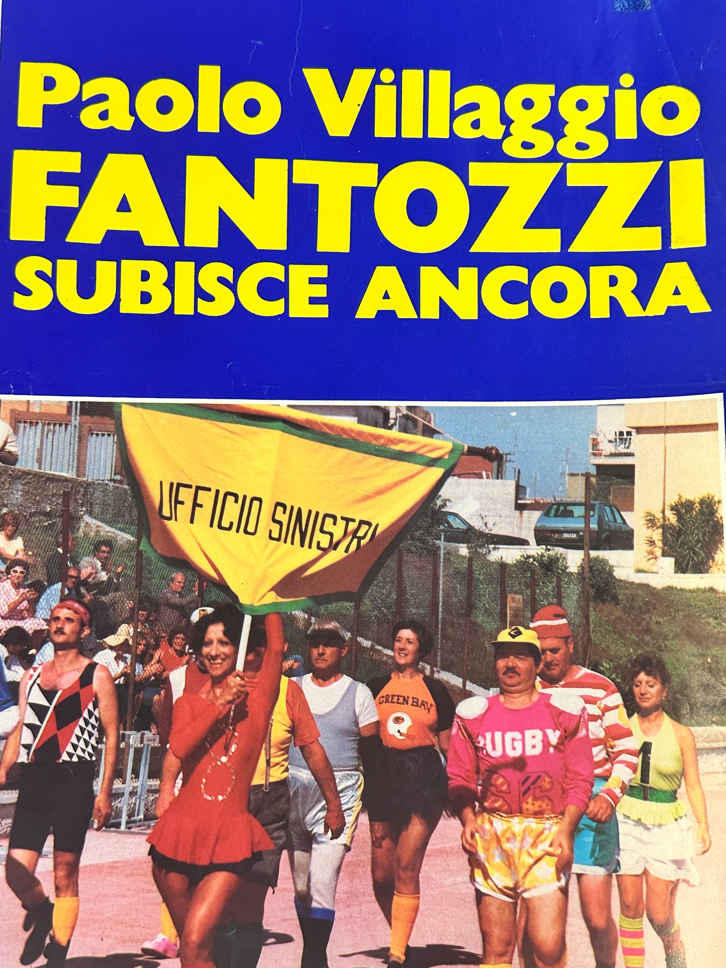 Fotobusta originale di cinema - Fantozzi subisce ancora