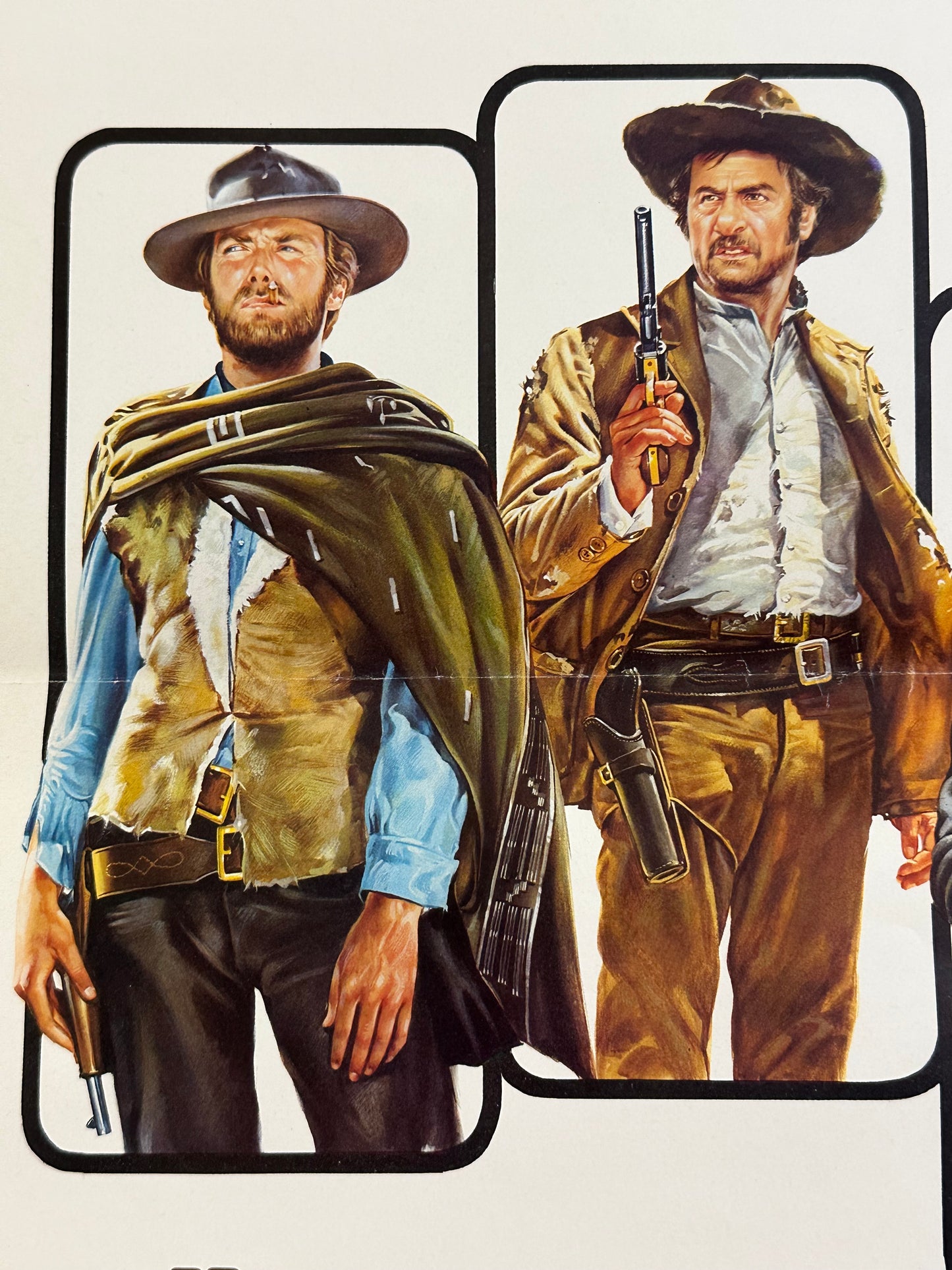 Locandina originale di cinema - Il buono, il brutto, il cattivo
