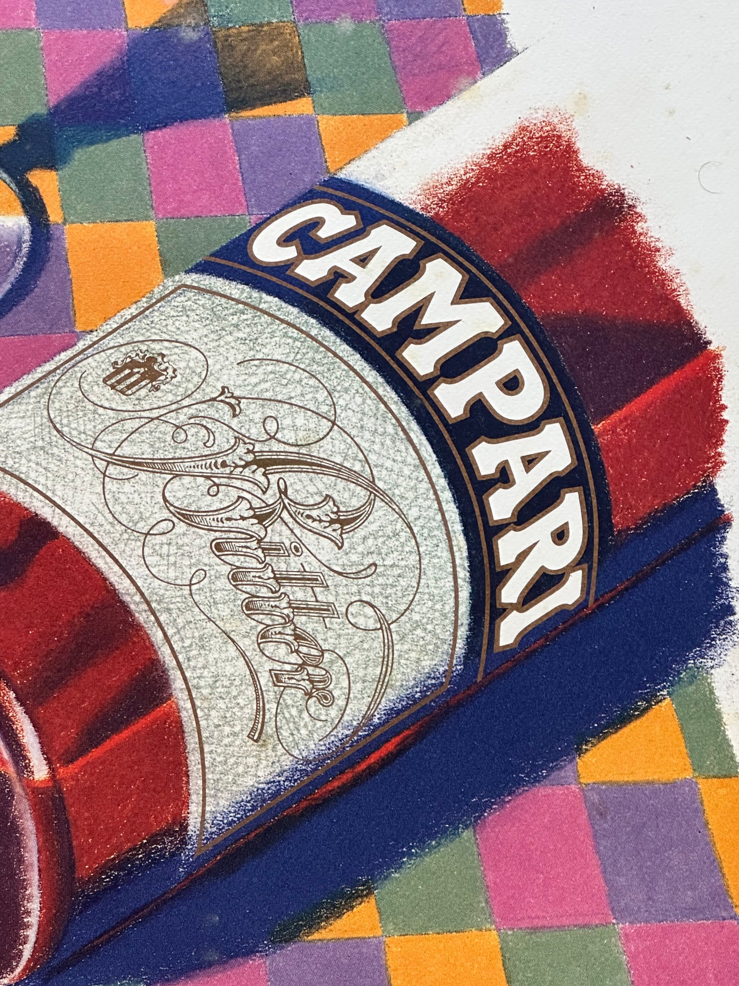 Manifesto pubblicitario originale - Campari