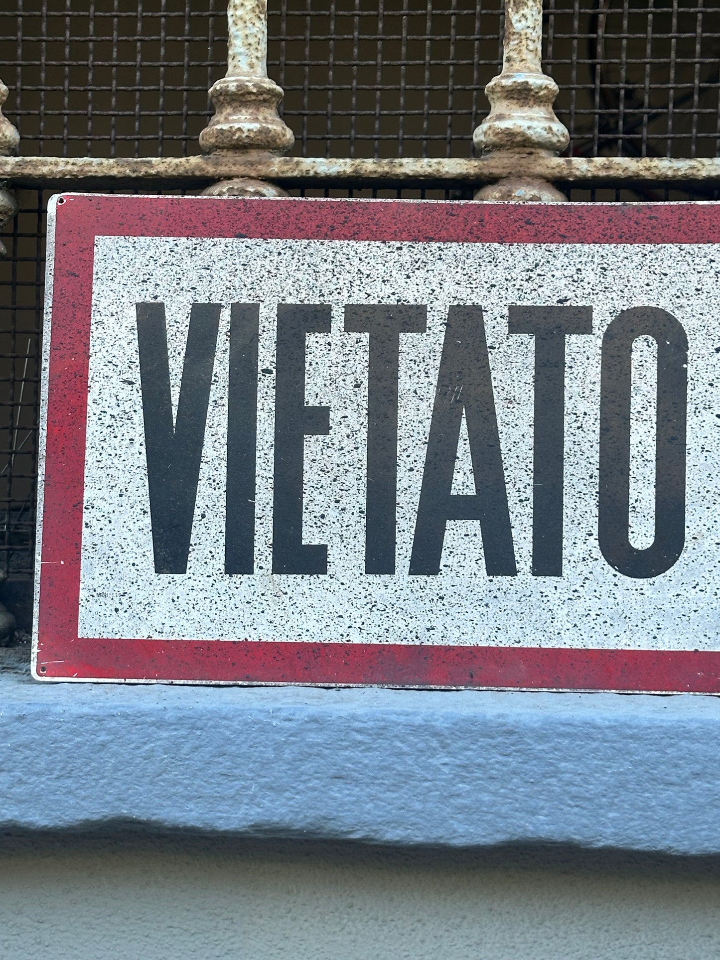 Insegna pubblicitaria - Vietato Fumare