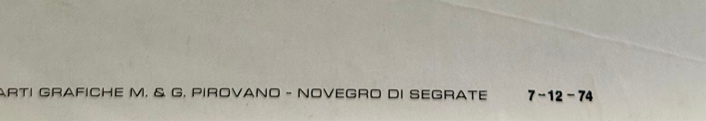 Manifesto pubblicitario originale - Punt e Mes