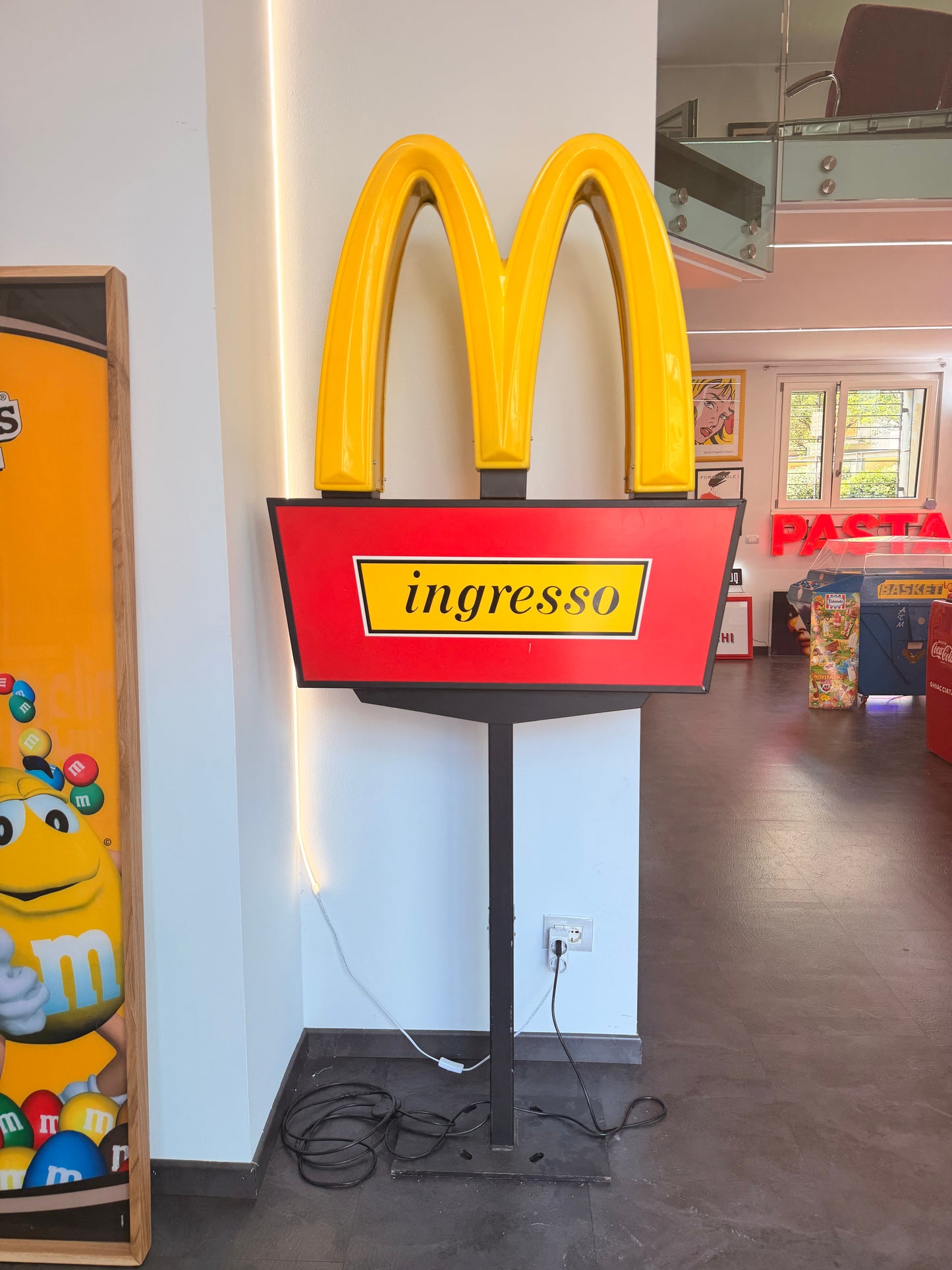 Totem luminoso originale McDonalds