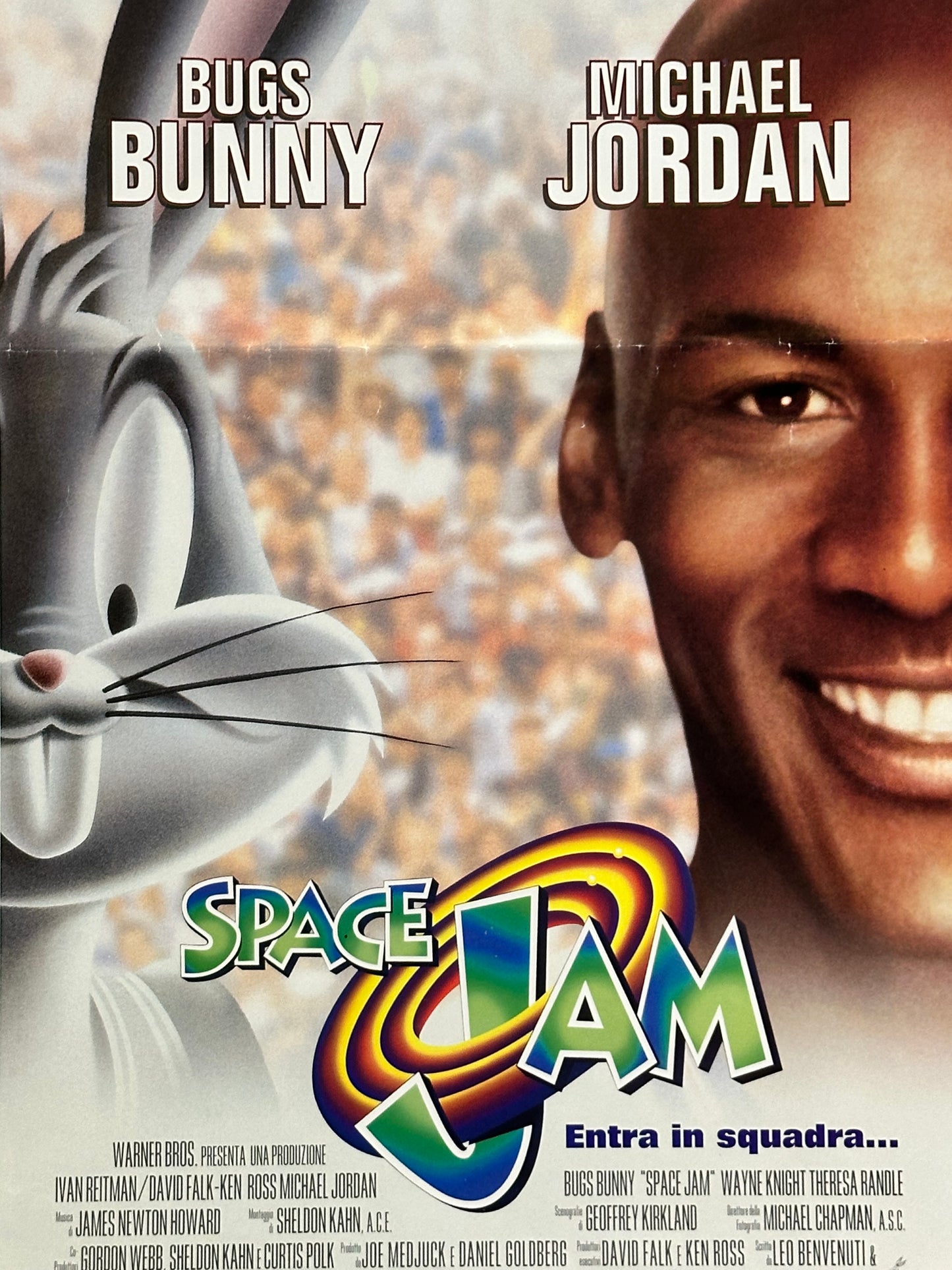 Locandina originale di cinema - Space Jam
