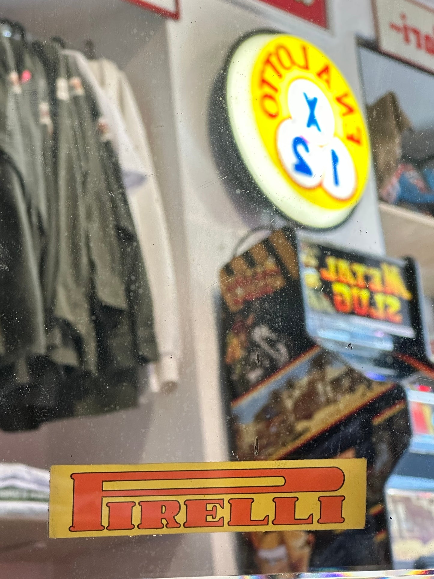 Specchio pubblicitario originale - Pirelli