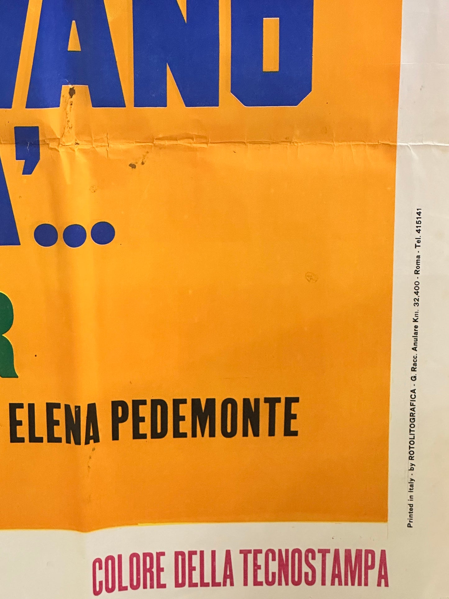 Manifesto originale di cinema - Lo chiamavano Trinità