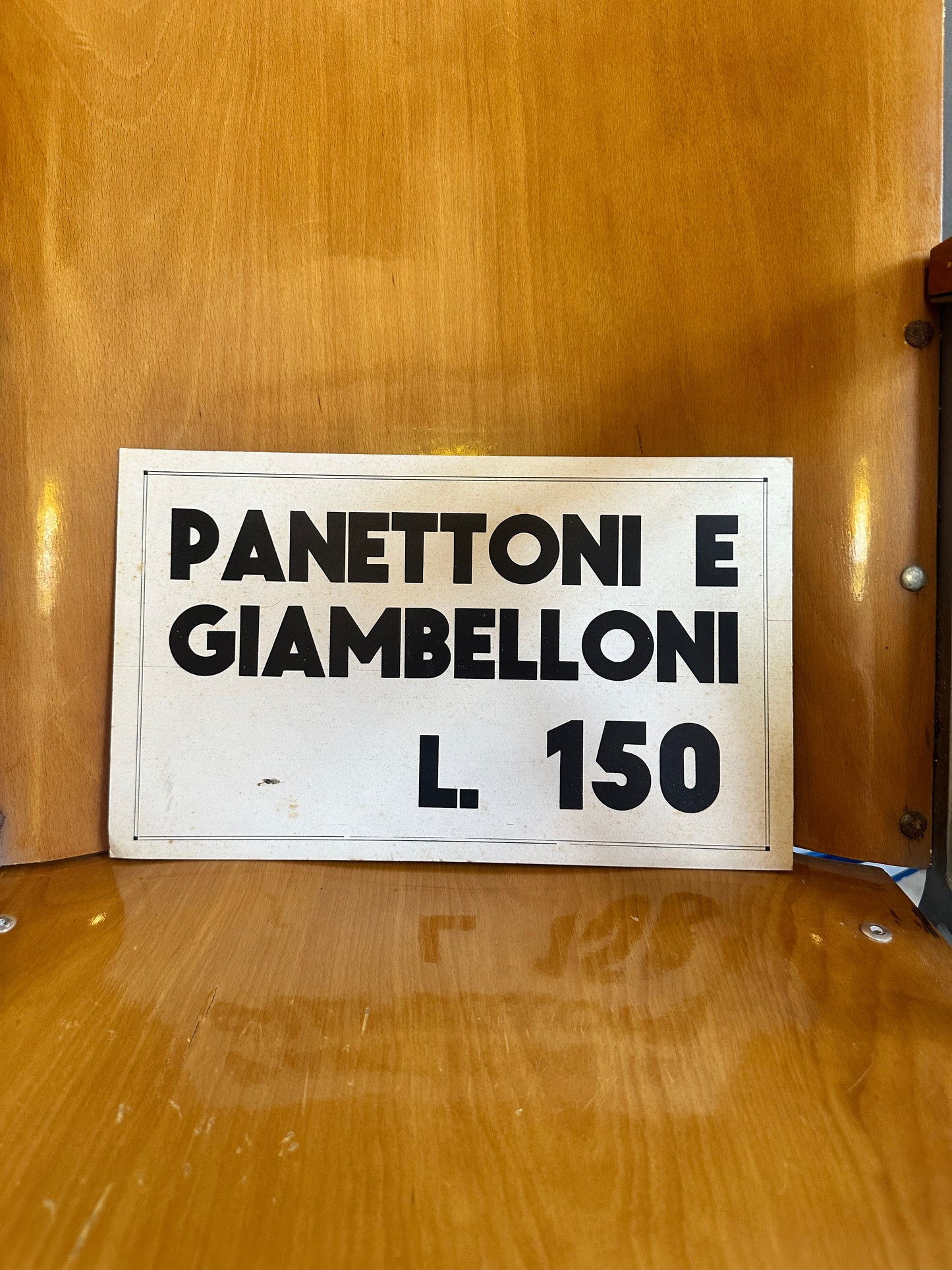 Cartonato pubblicitario - Panettone