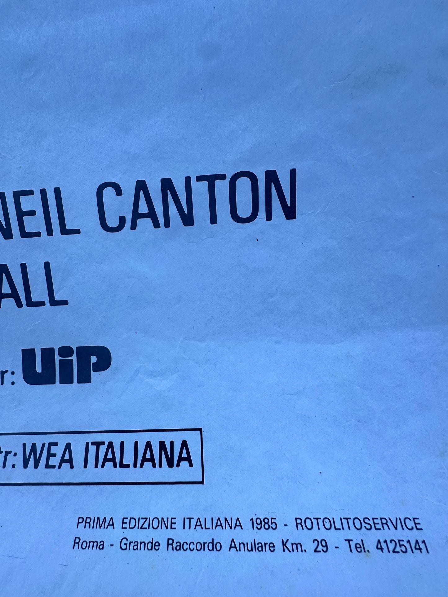 Manifesto di cinema - Ritorno al futuro