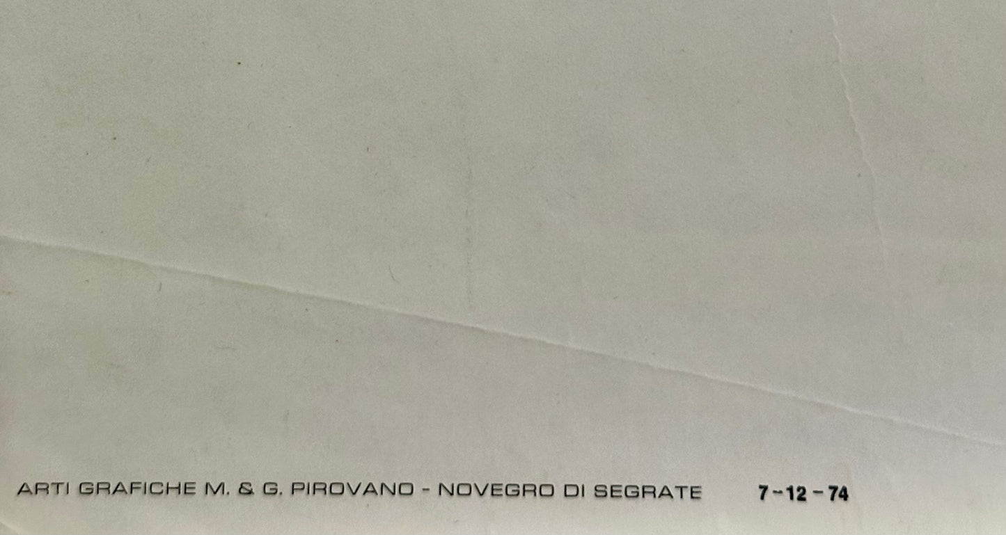 Manifesto pubblicitario originale - Punt e Mes