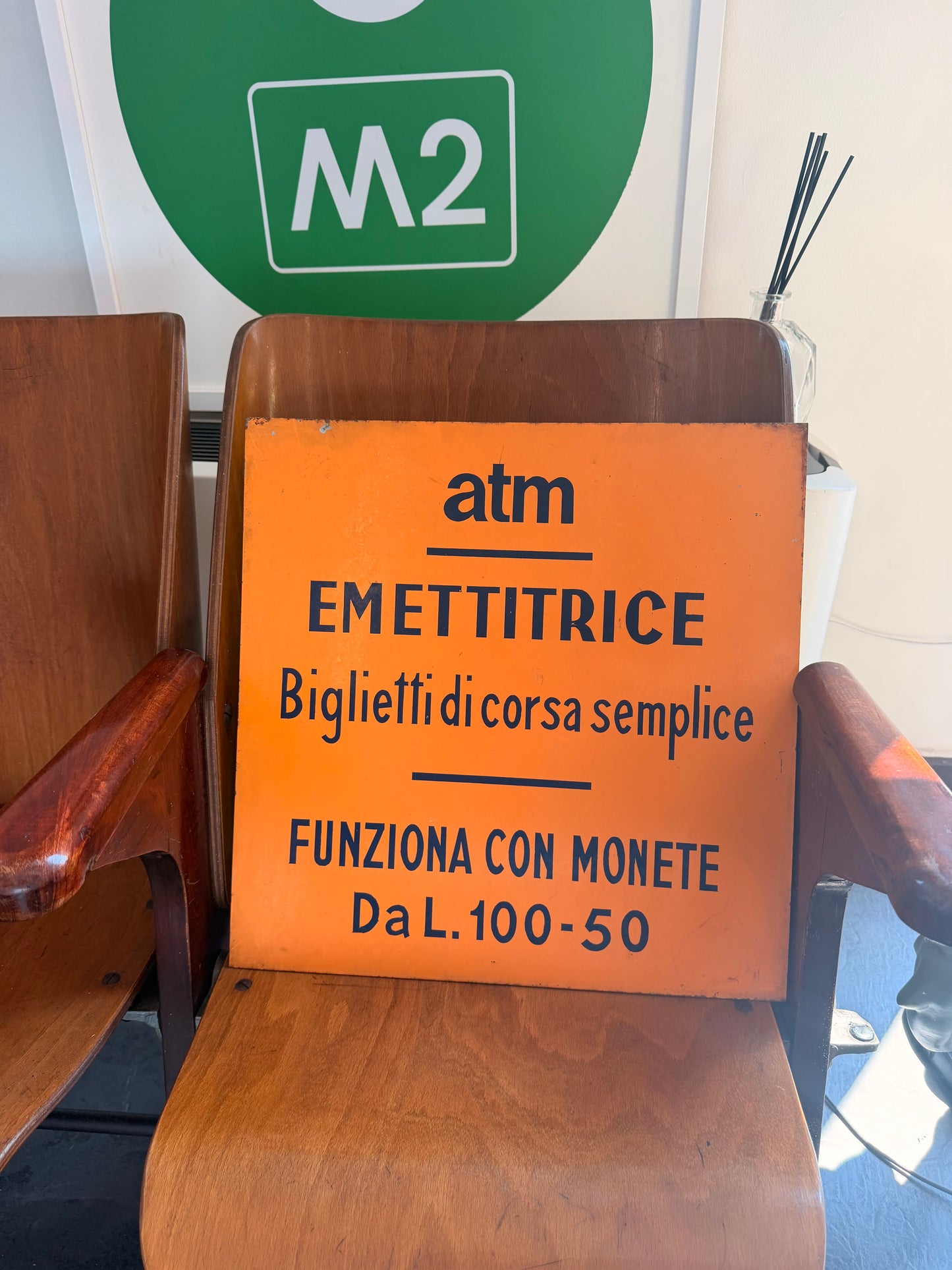 Insegna originale ATM Milano