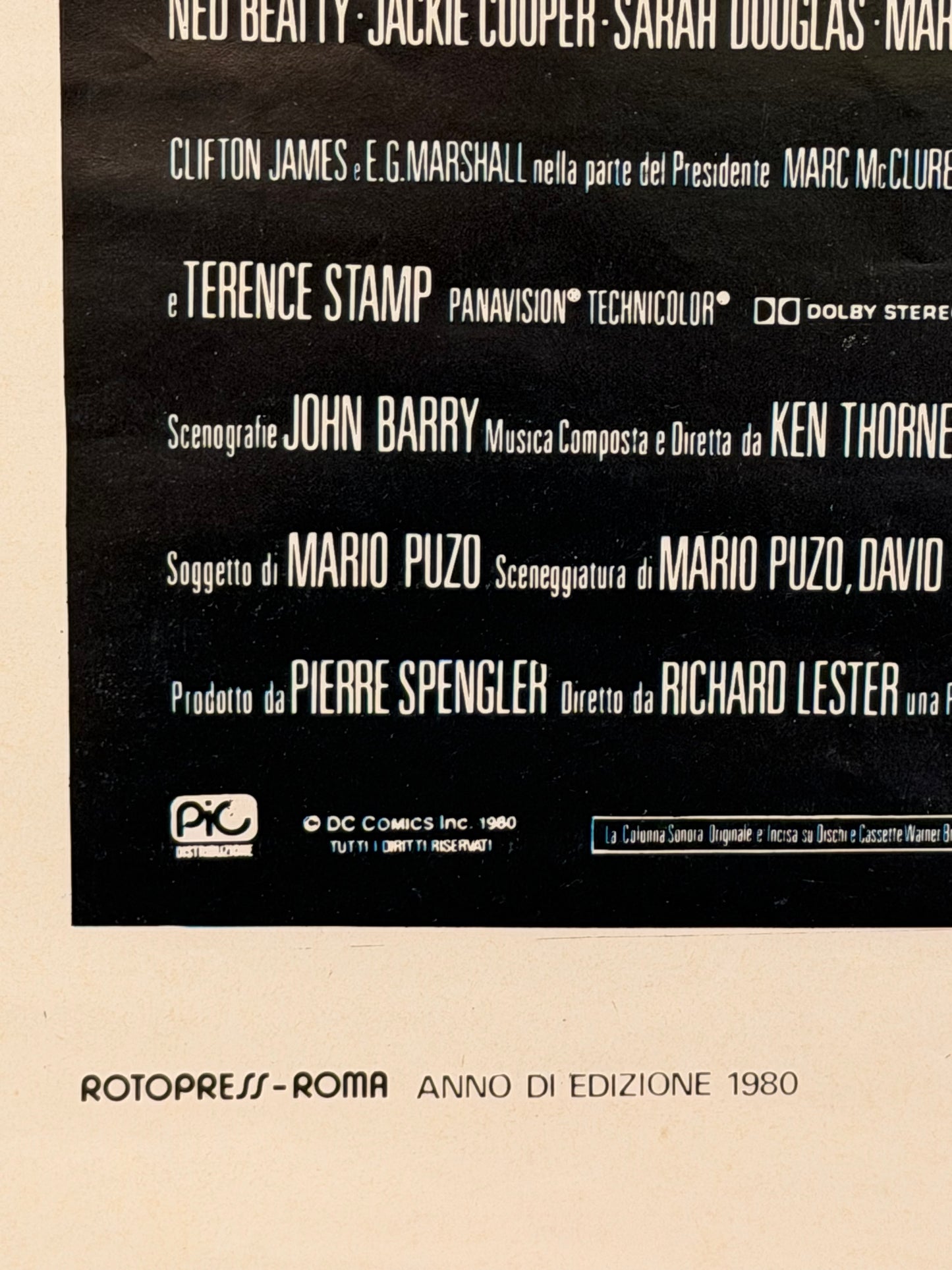 Locandina di cinema - Superman II