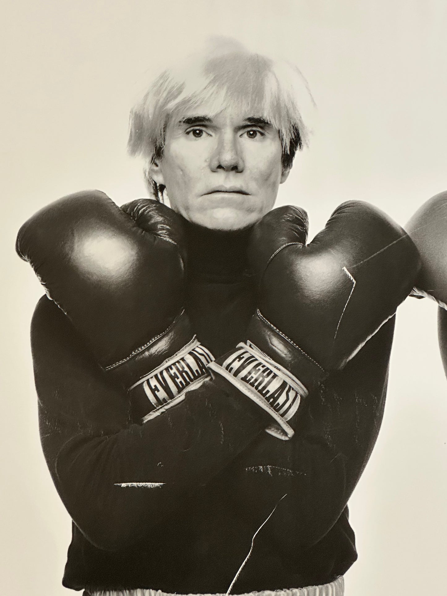 Manifesto pubblicitario originale - Warhol e Basquiat