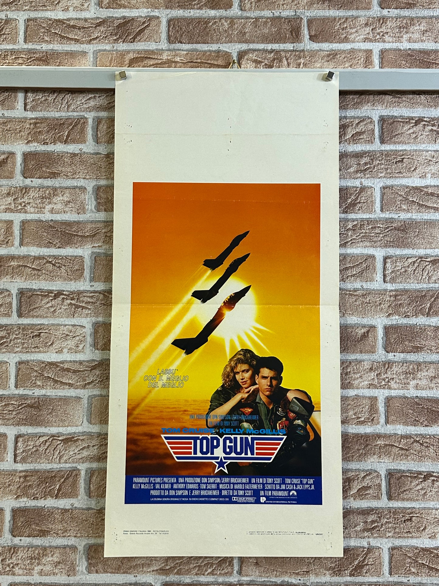 Locandina originale di cinema - Top Gun