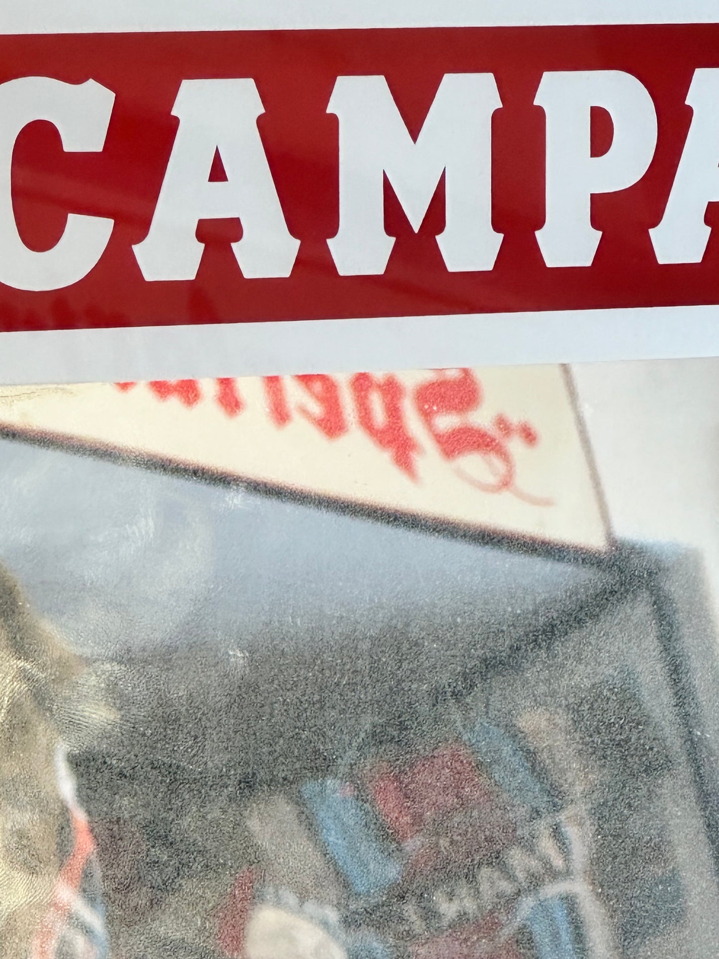Specchio pubblicitario originale - Campari