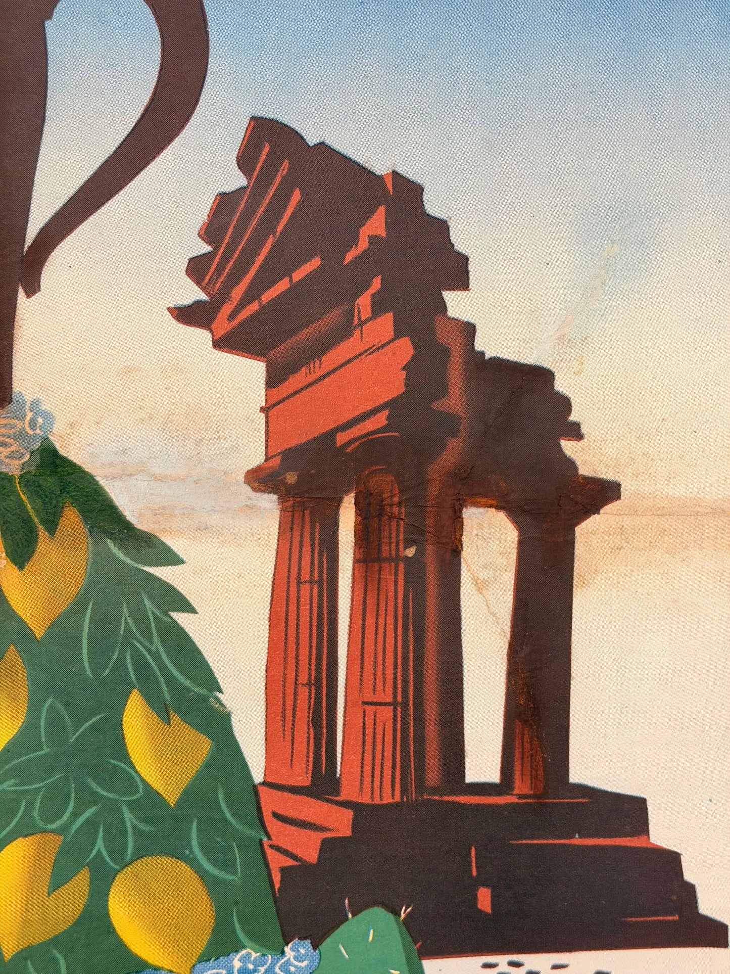 Manifesto pubblicitario originale - Sicilia