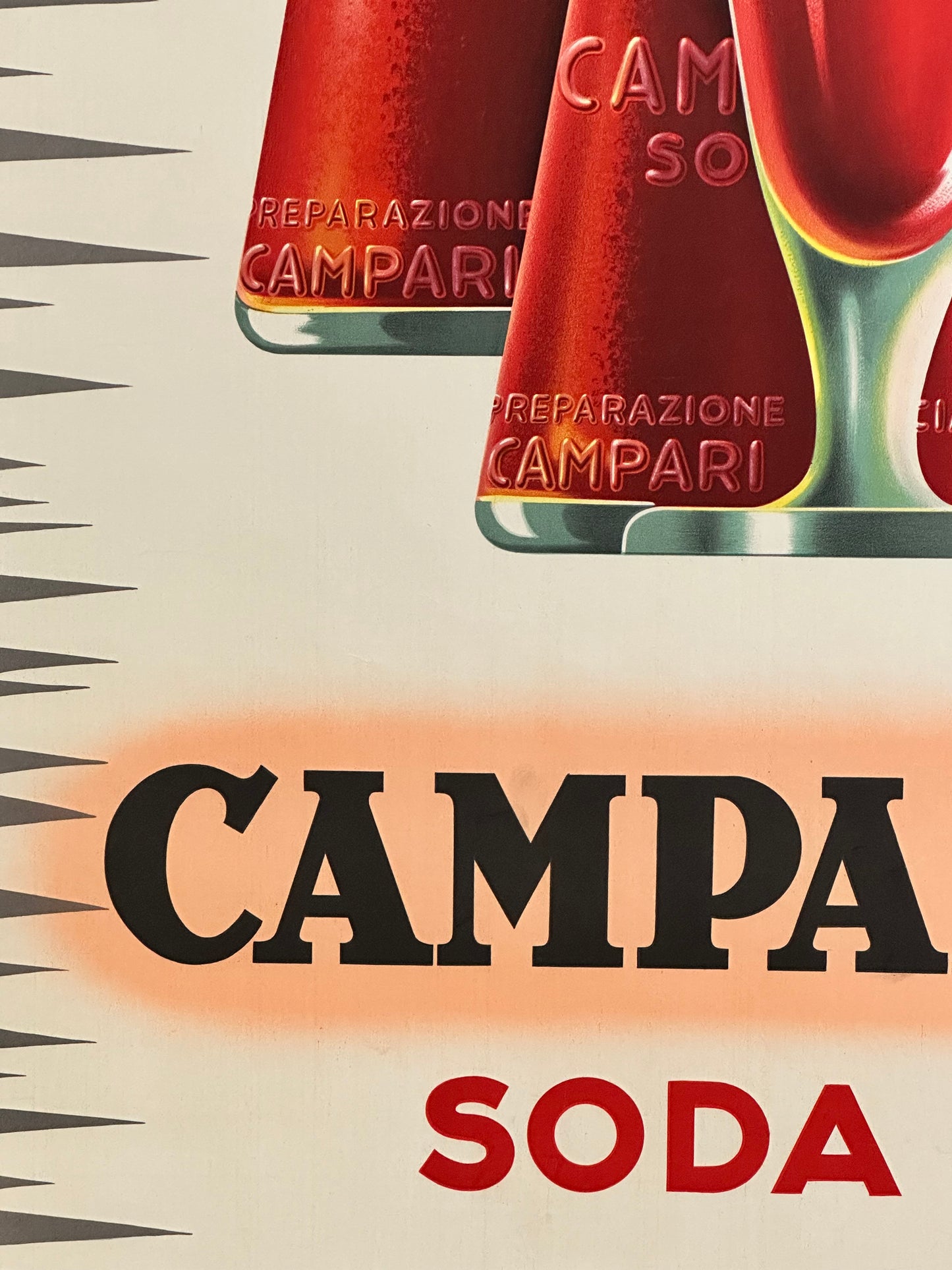 Manifesto pubblicitario Campari Soda