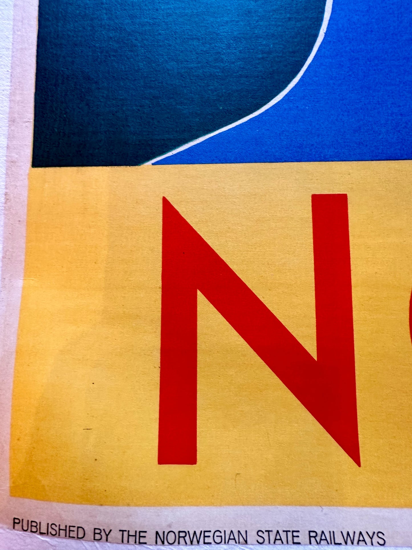 Manifesto pubblicitario originale - Norway