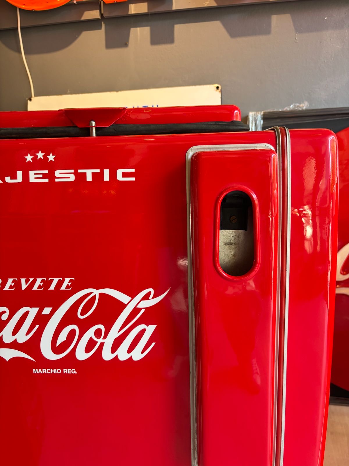 Pozzetto ghiacciaia Coca Cola anni 50 Majestic