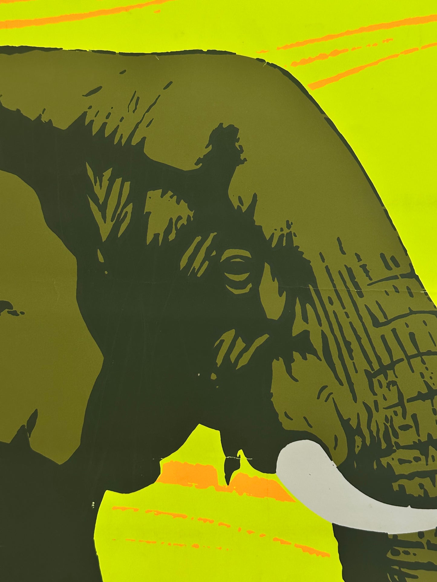 Manifesto pubblicitario originale - Ford Elefante