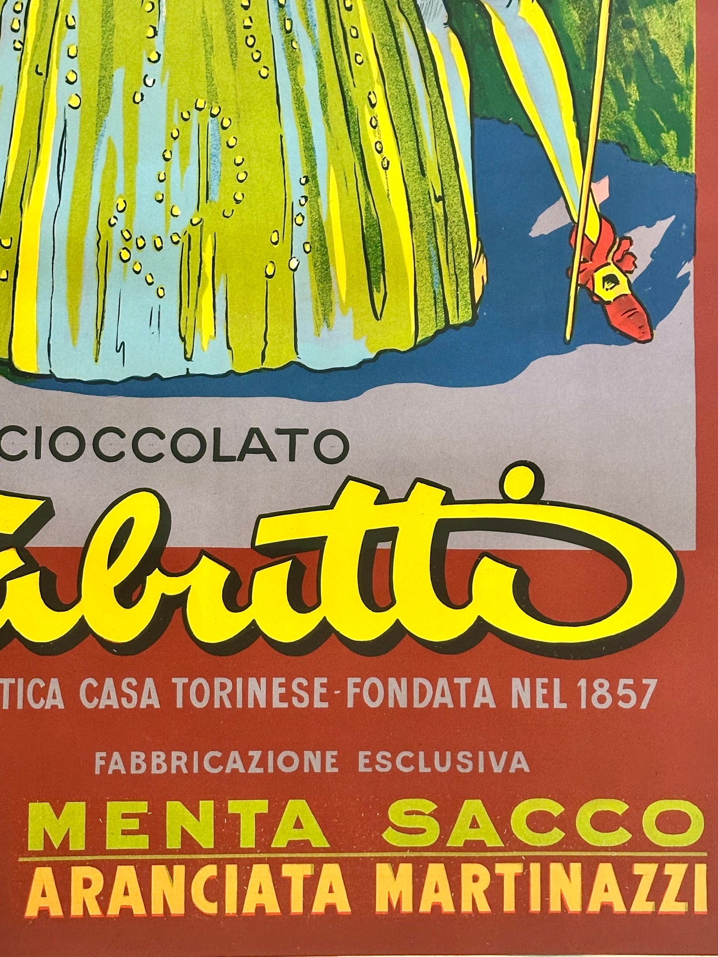 Manifesto pubblicitario originale - Gabutti