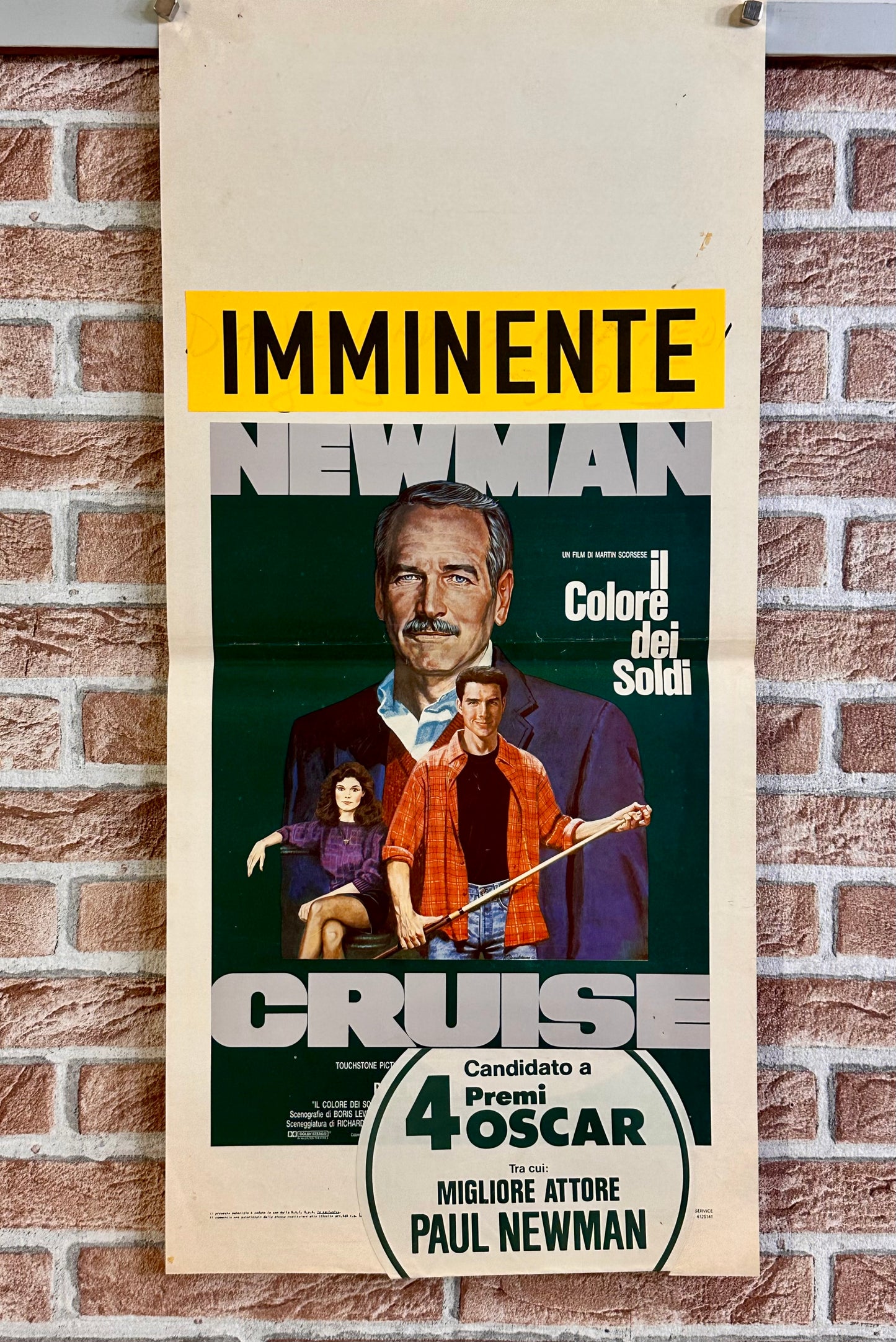 Locandina di cinema - Il colore dei soldi