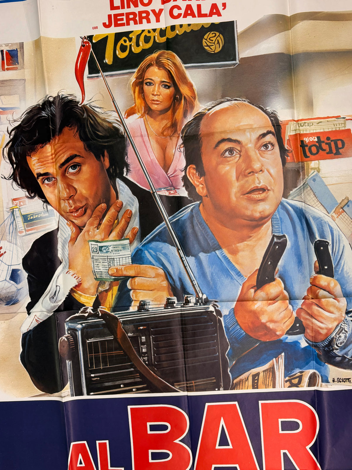 Manifesto di cinema - Al bar dello sport