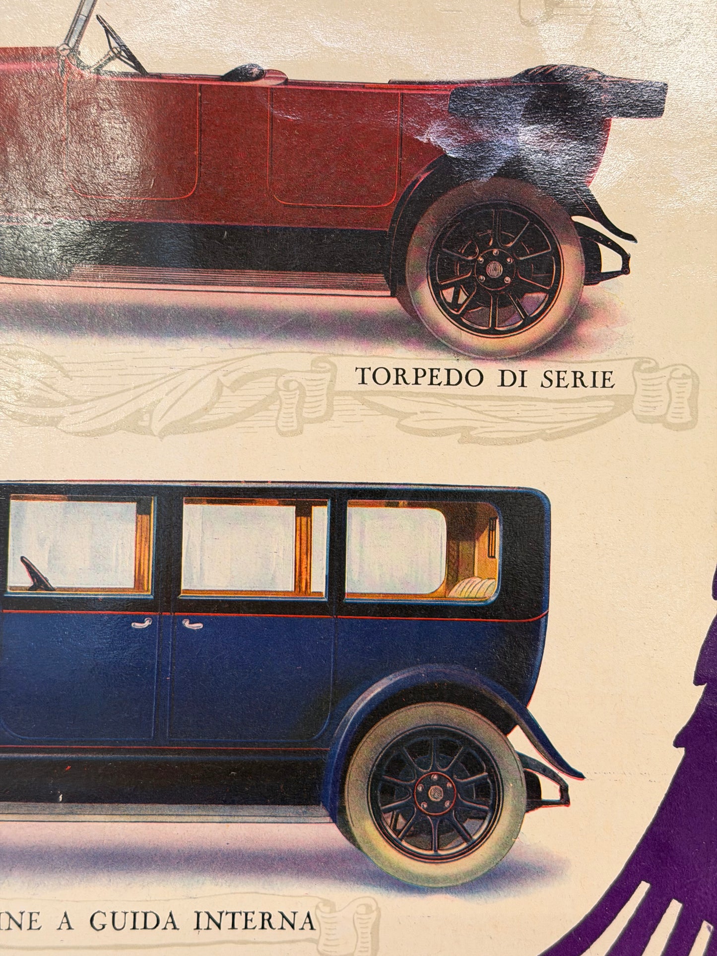 Manifesto pubblicitario originale - Bianchi Milano