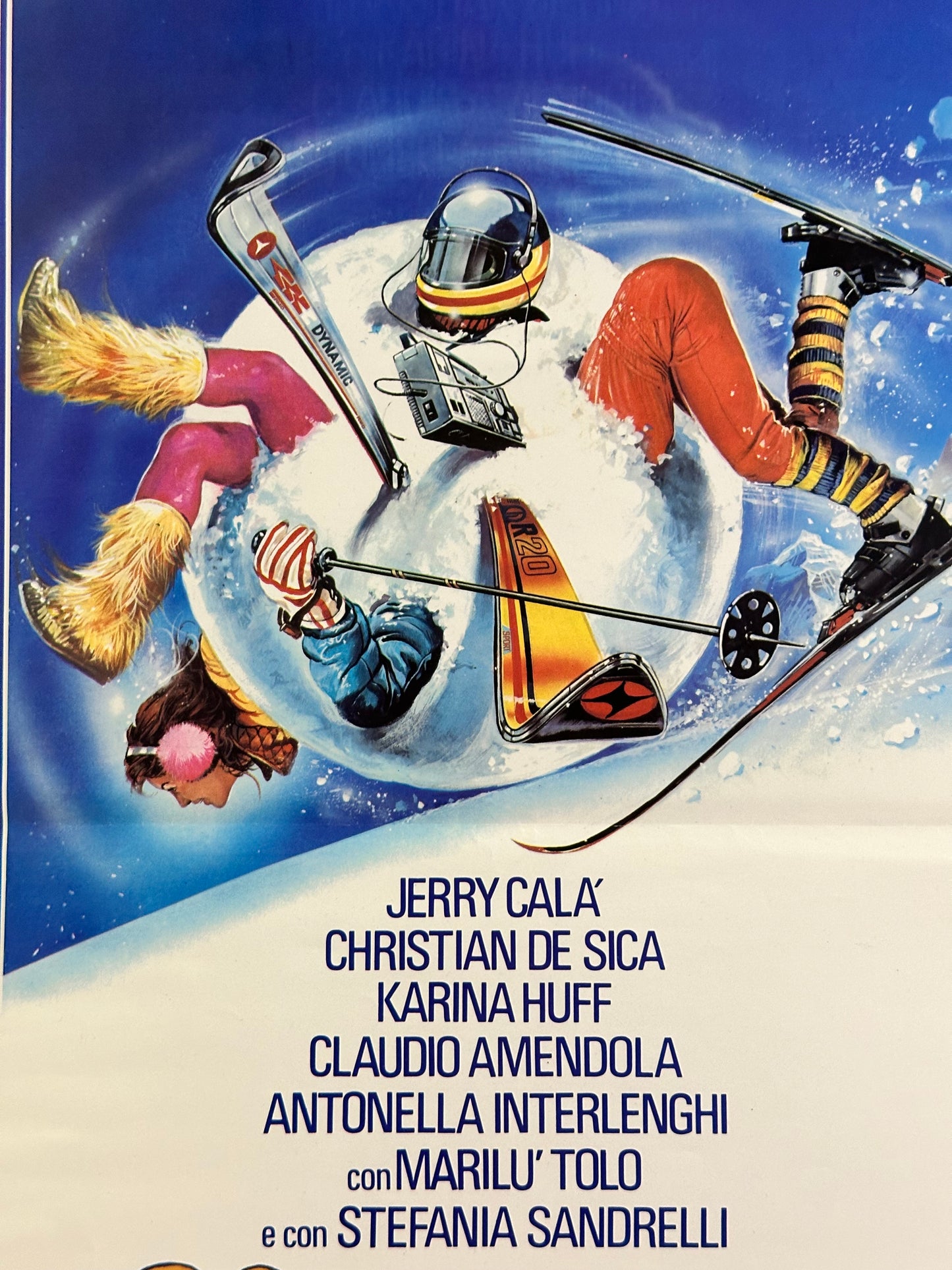 Locandina originale di cinema - Vacanze di Natale 1983