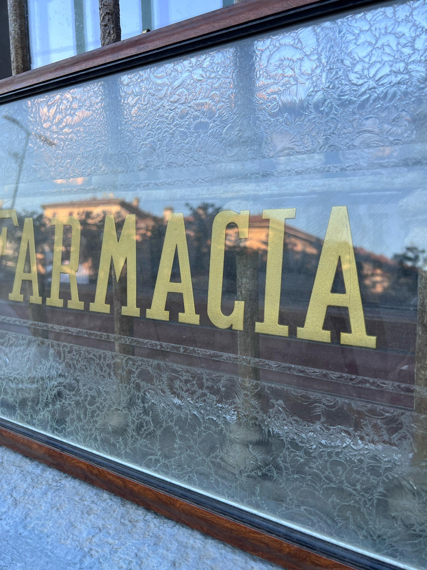 Vetrofania originale - Farmacia