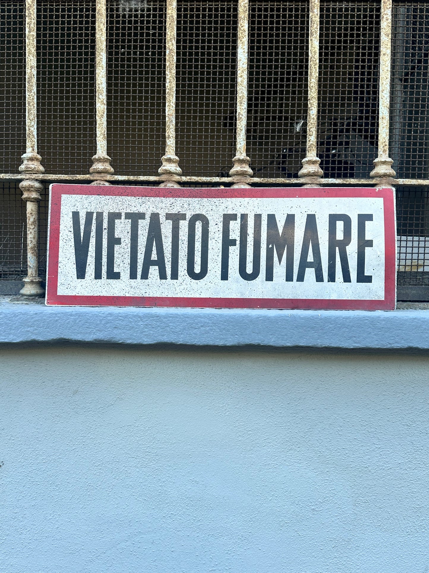 Insegna pubblicitaria - Vietato Fumare