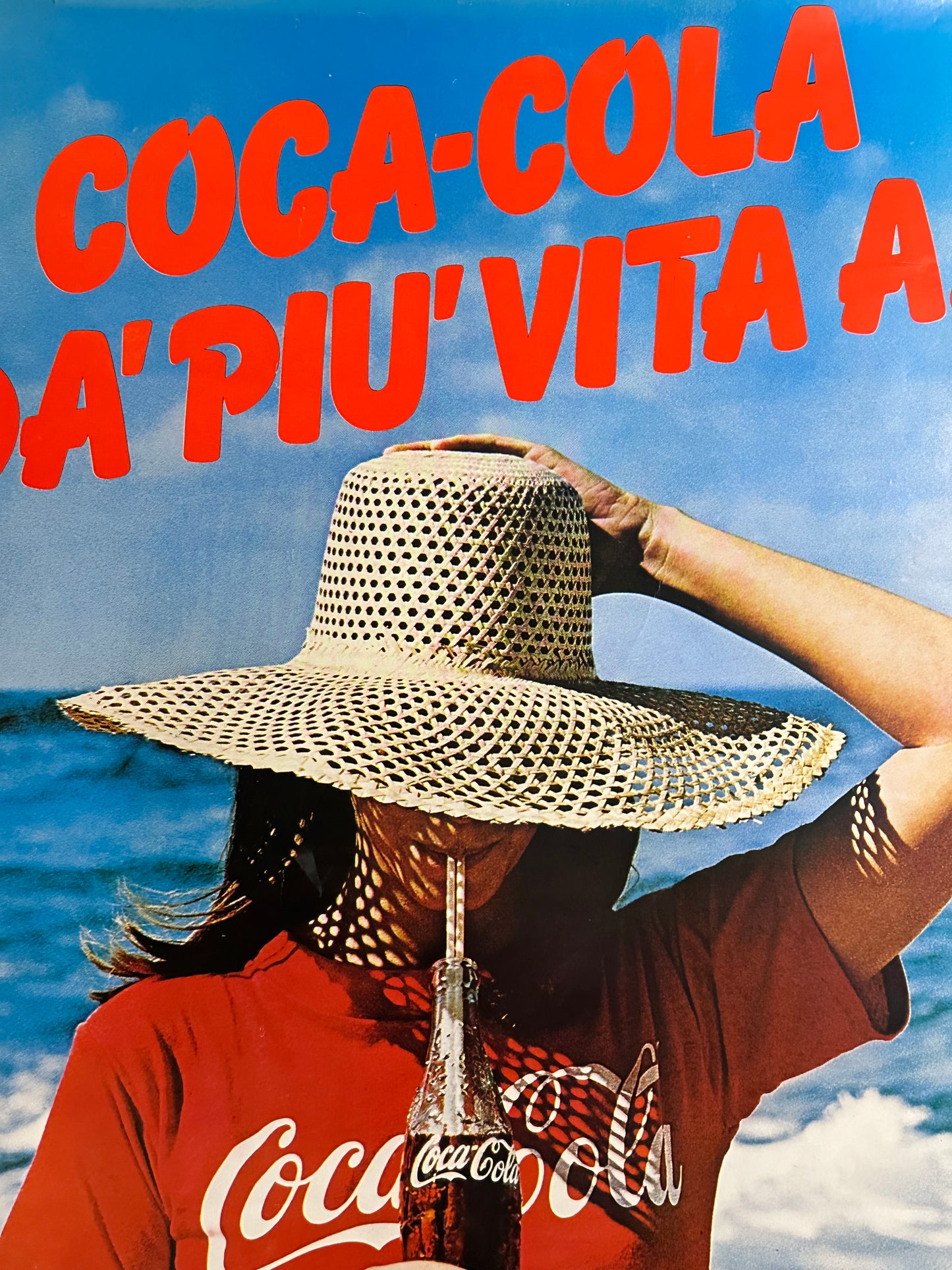 Manifesto pubblicitario originale - Coca Cola