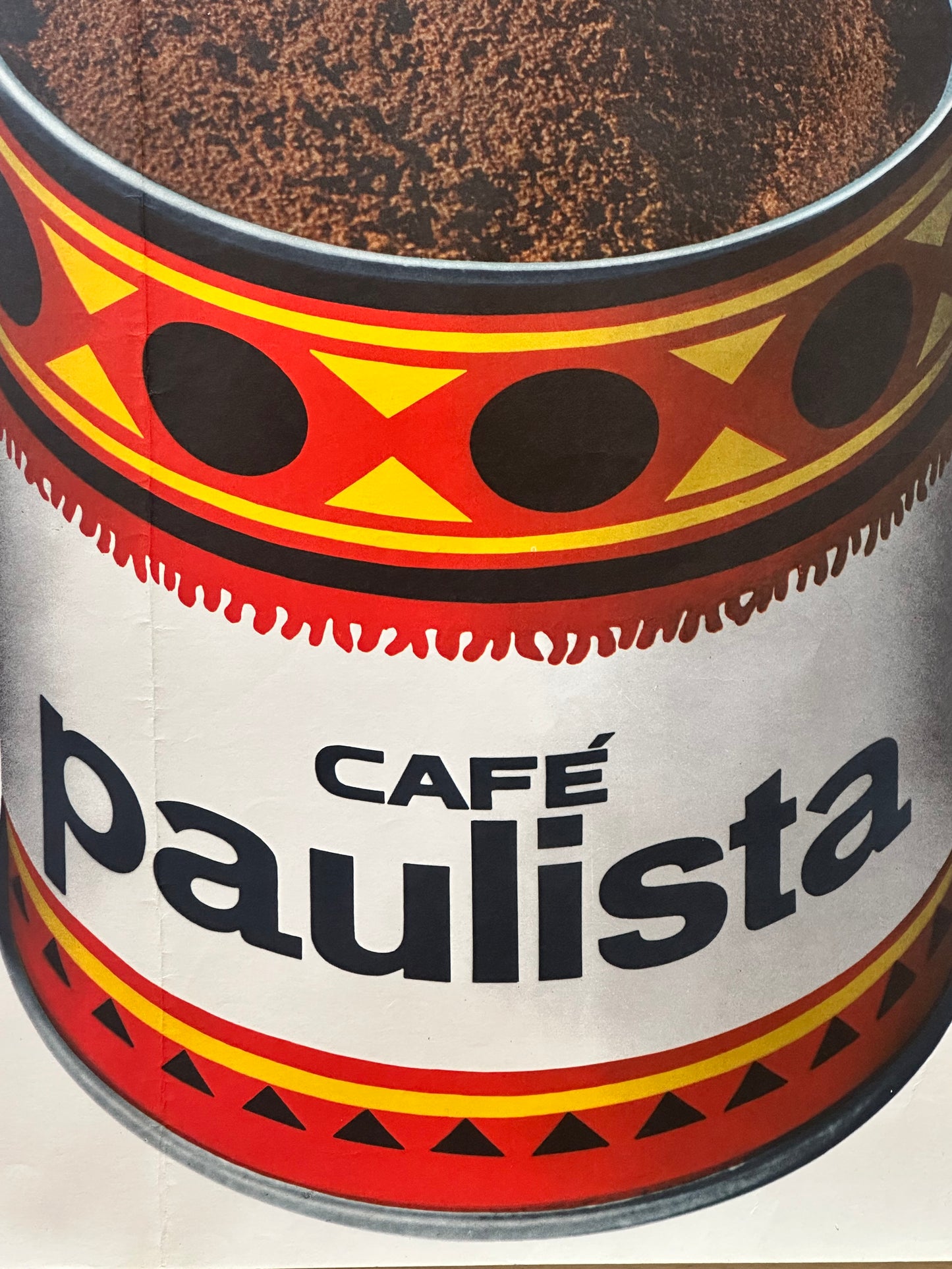 Manifesto pubblicitario originale - Café Paulista