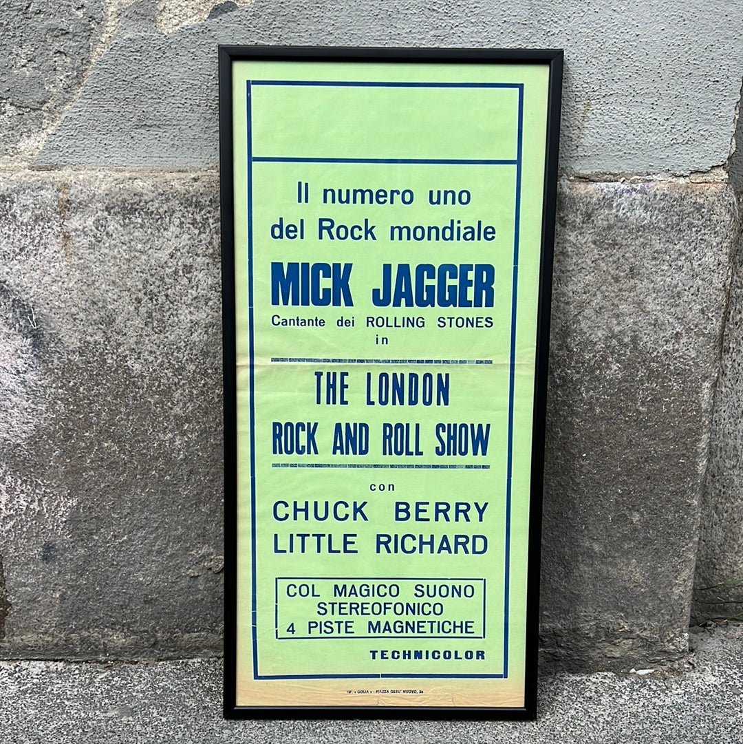 Locandina originale - The London Rock and Roll Show - Rolling Stones