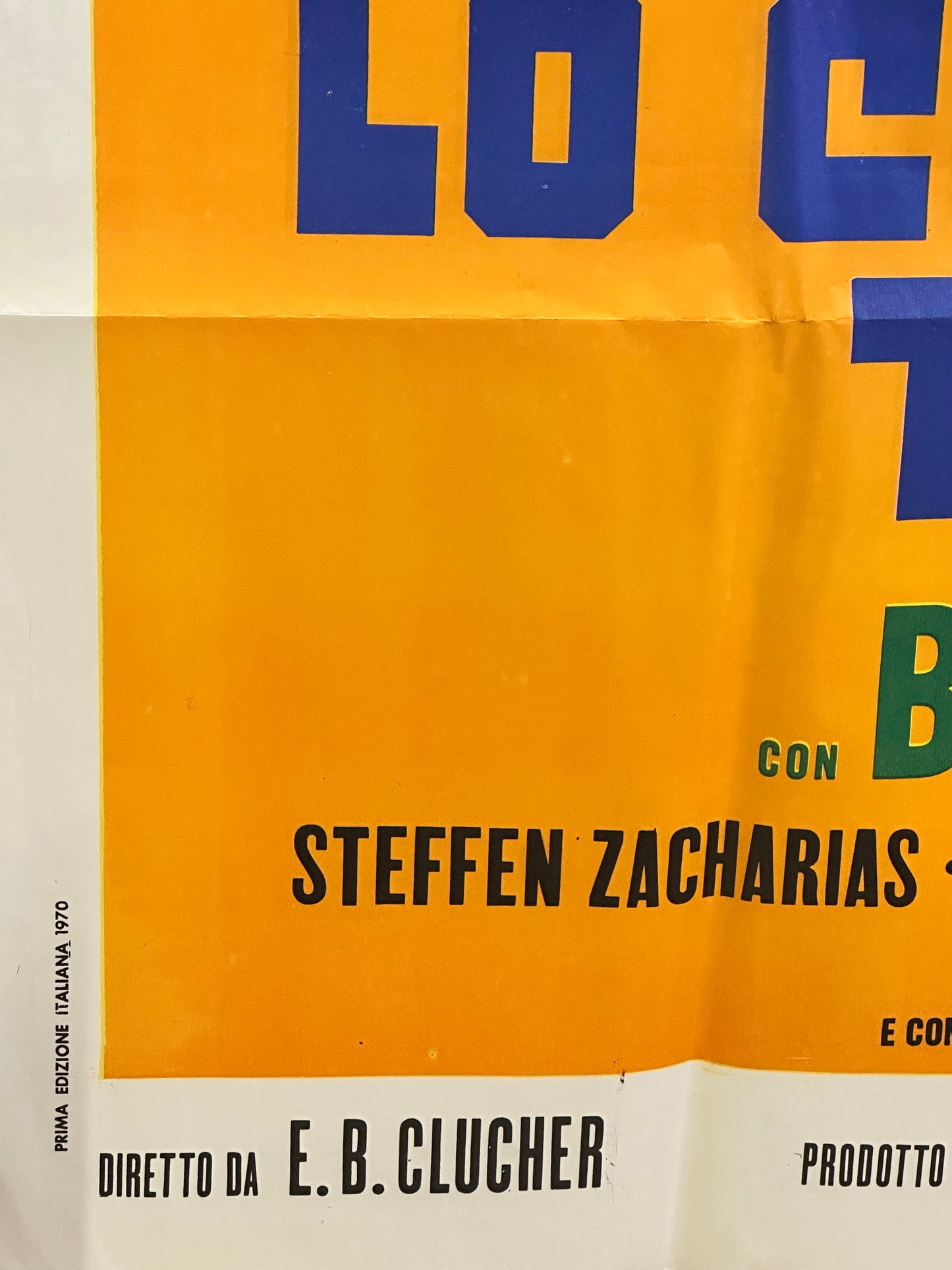 Manifesto originale di cinema - Lo chiamavano Trinità