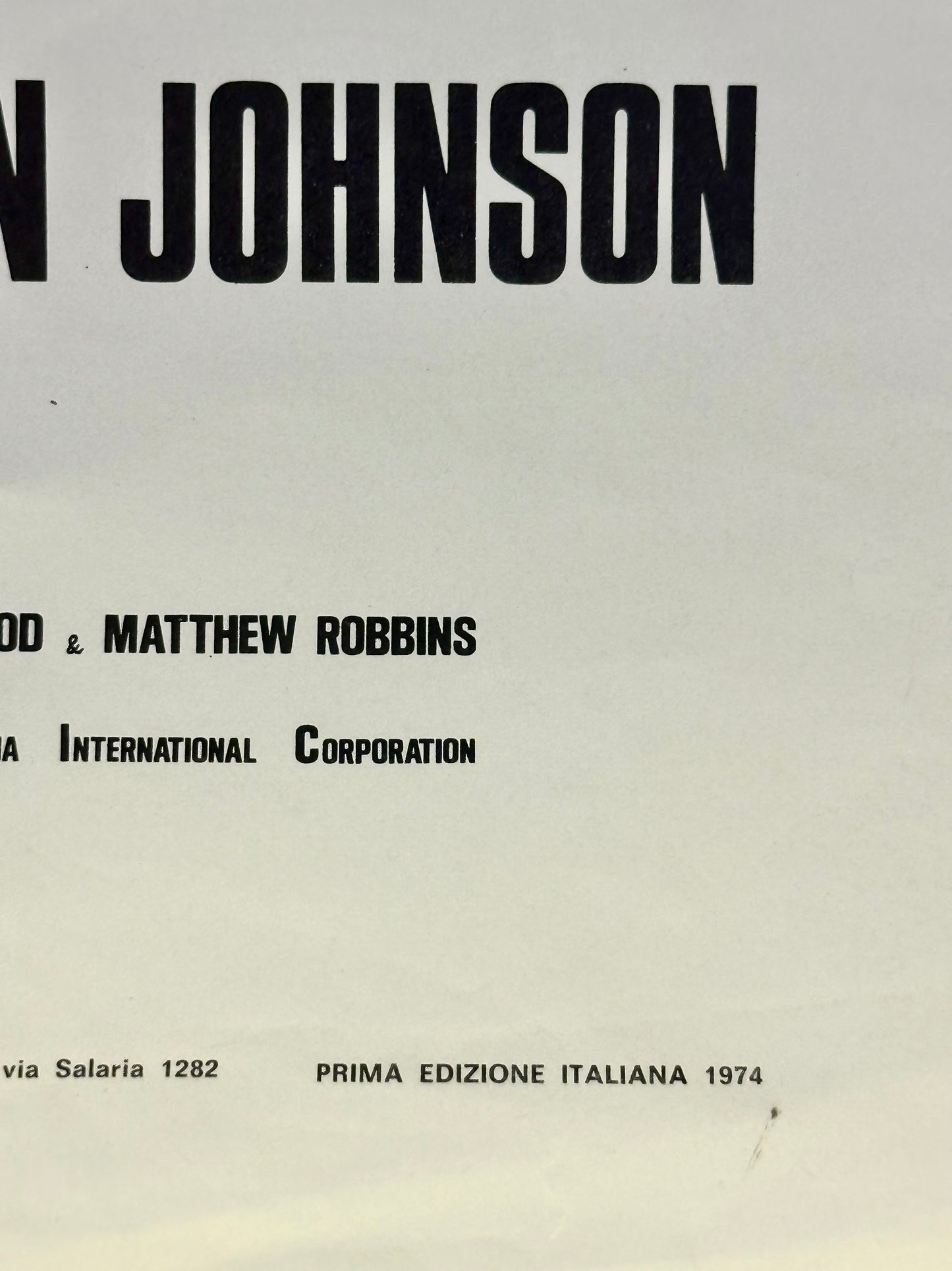 Locandina di cinema - Sugarland Express