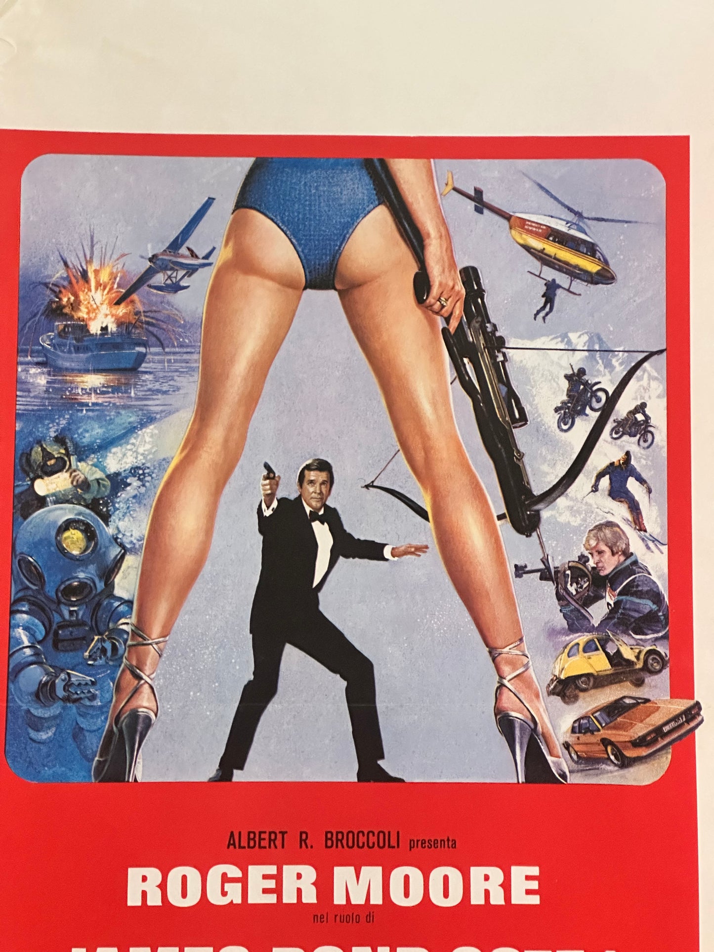 Locandina di cinema - 007 solo per i tuoi occhi