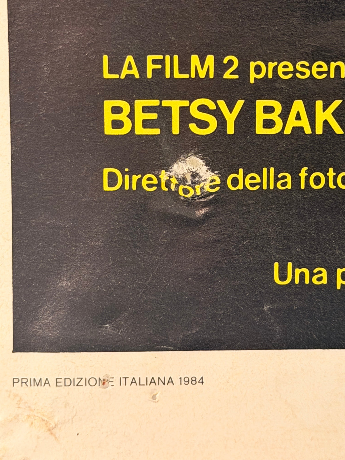 Locandina di cinema - La casa