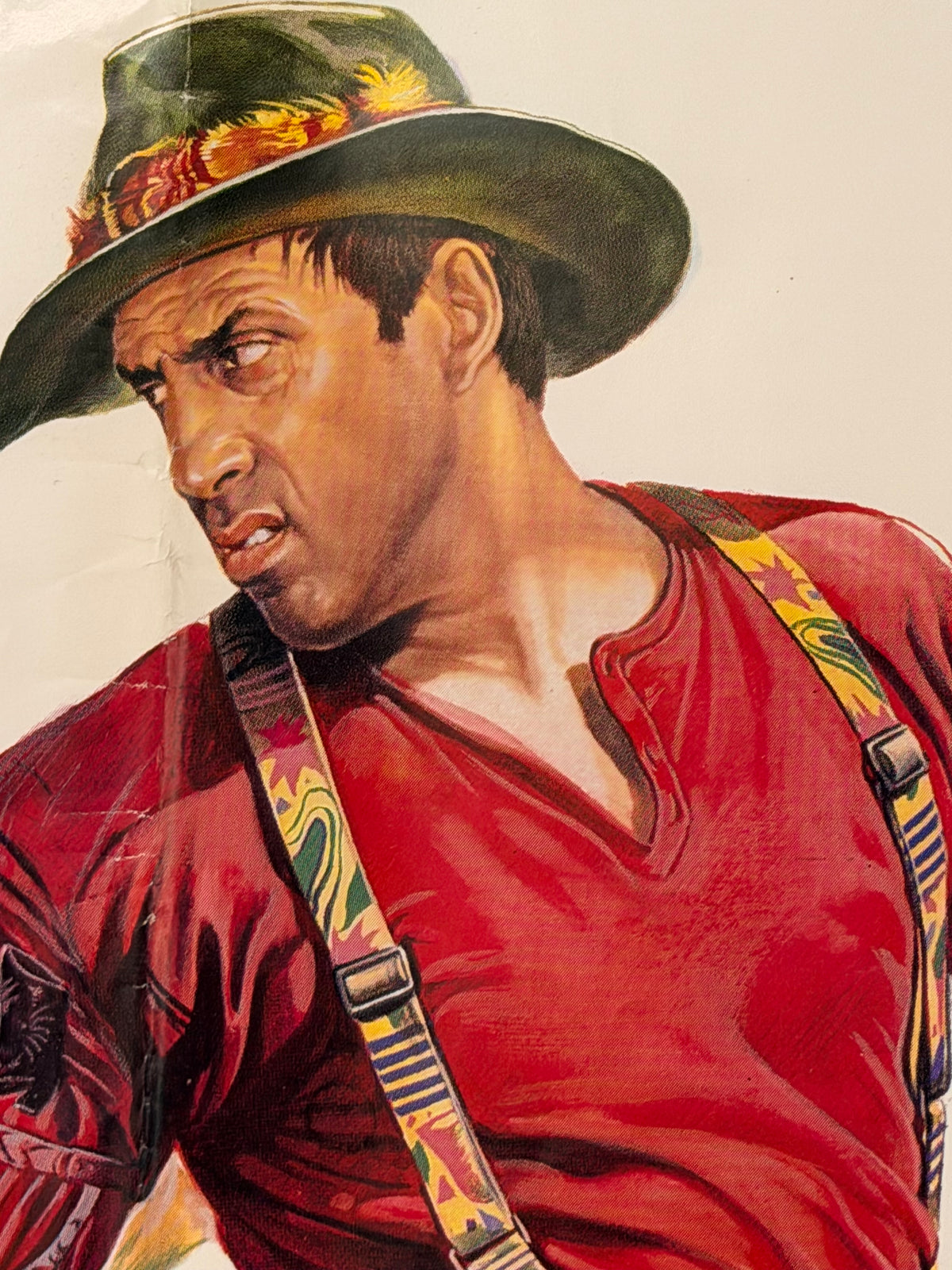 Manifesto di cinema - Il burbero . Adriano Celentano