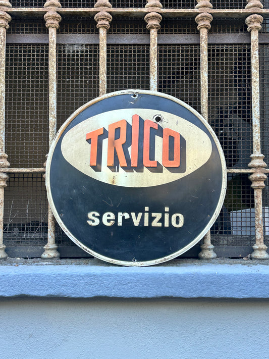 Insegna litografata - Trico carburanti