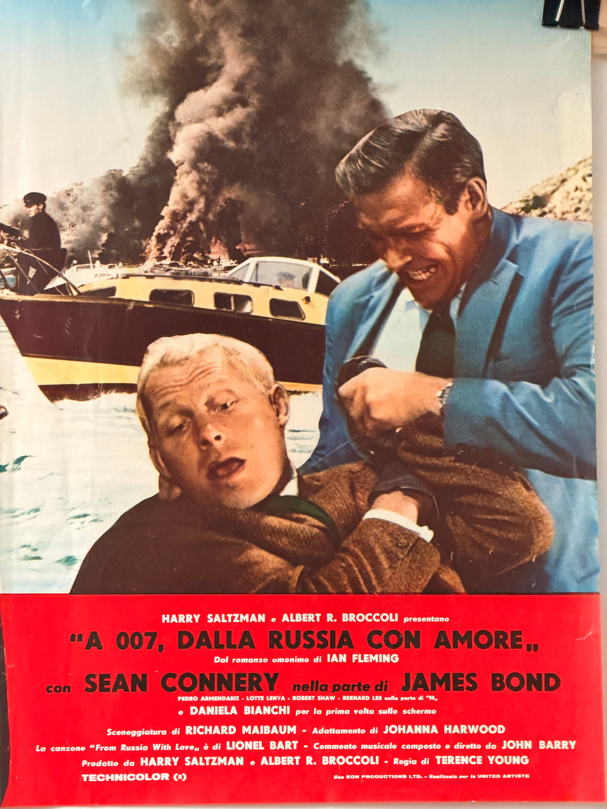 Fotobusta di cinema - 007 dalla Russia con Amore - Sean Connery
